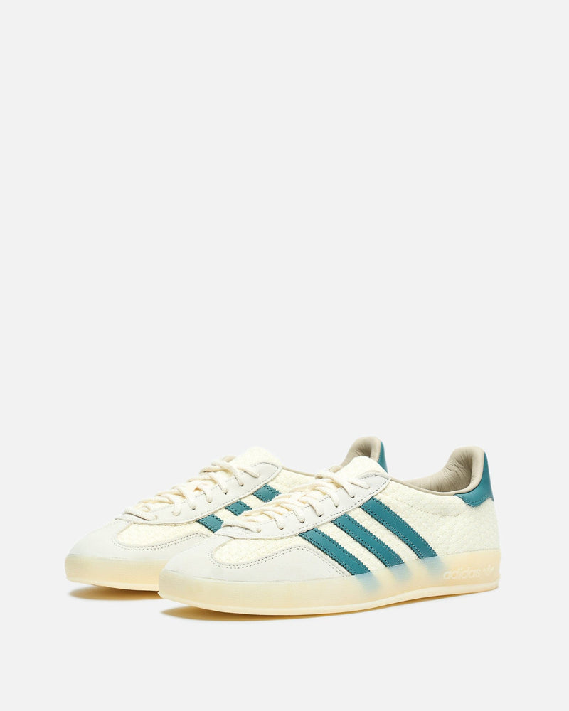Adidas Men's Sneakers Gazelle Indoor in Cream White/Preloved Teal