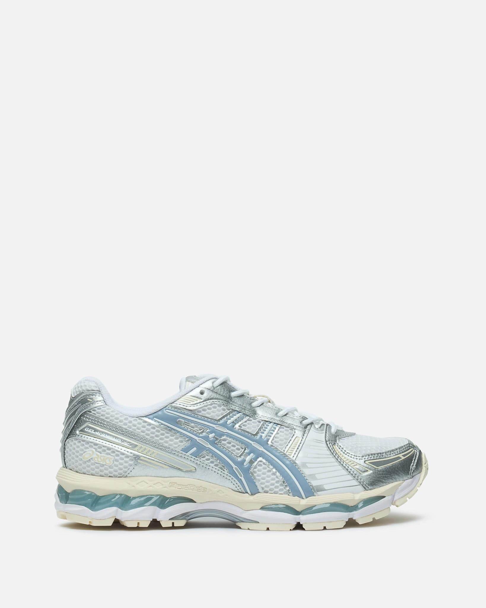 Gel-Kayano 12.1 in White/Dolphin Grey – SVRN