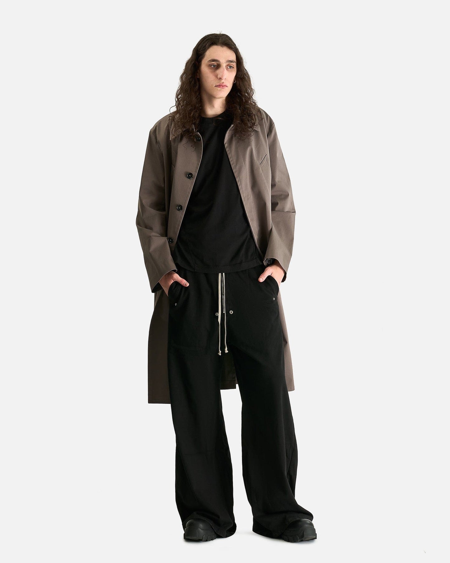 Rick Owens DRKSHDW Men's Pants Geth Belas in Black