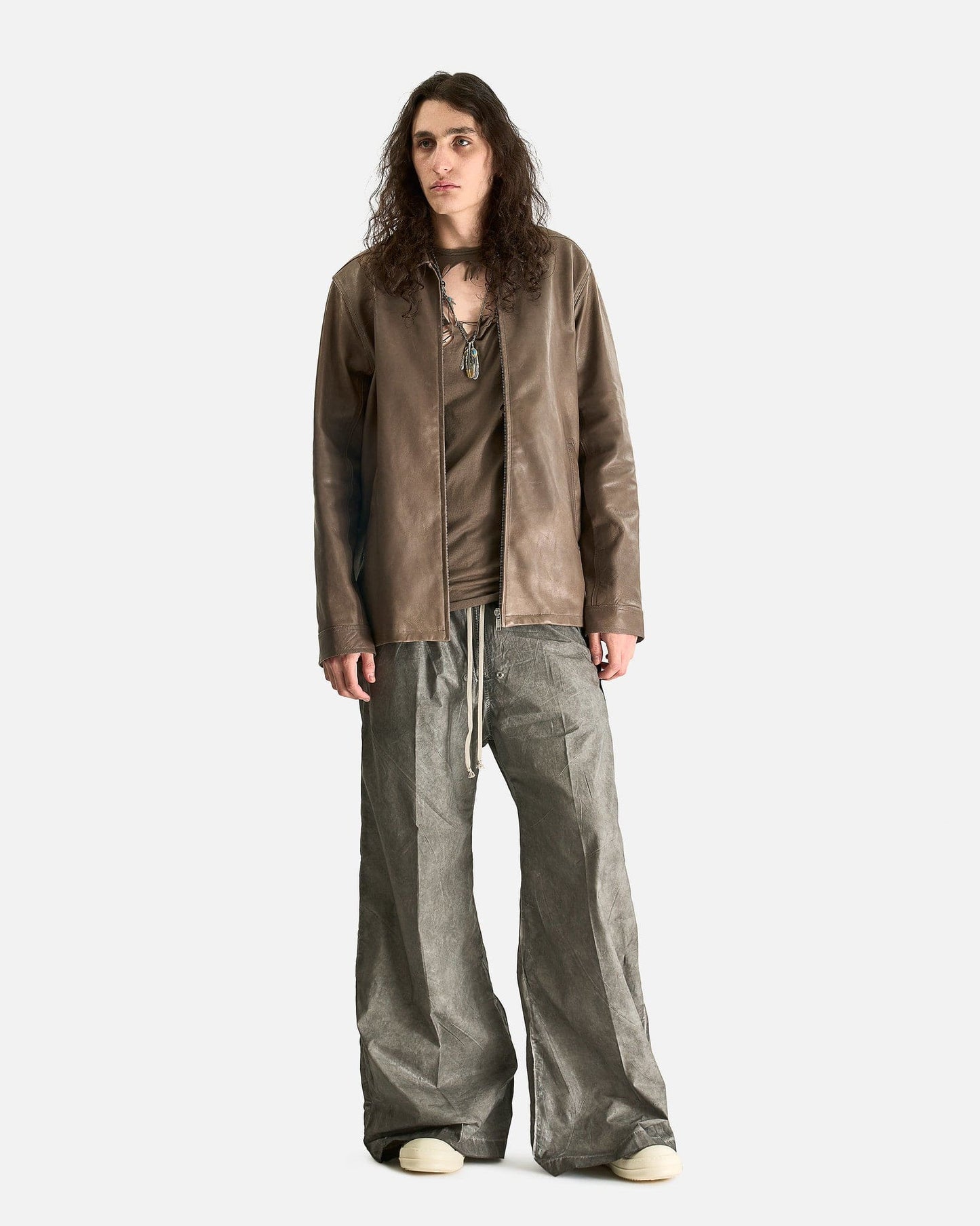 Rick Owens DRKSHDW Men's Jeans Geth Belas in Dark Dust