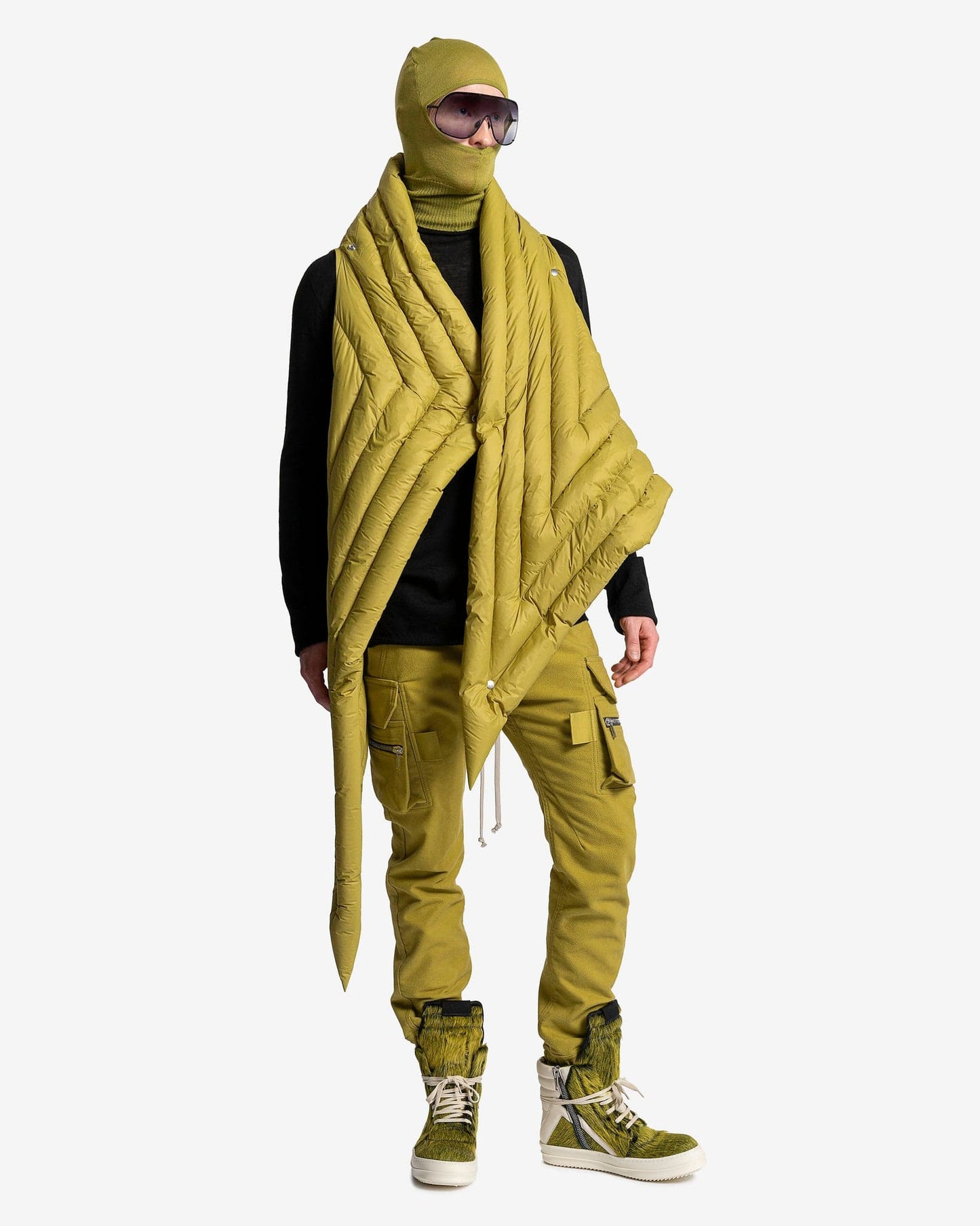 Rick Owens Scarves Gleam Vest in Acid