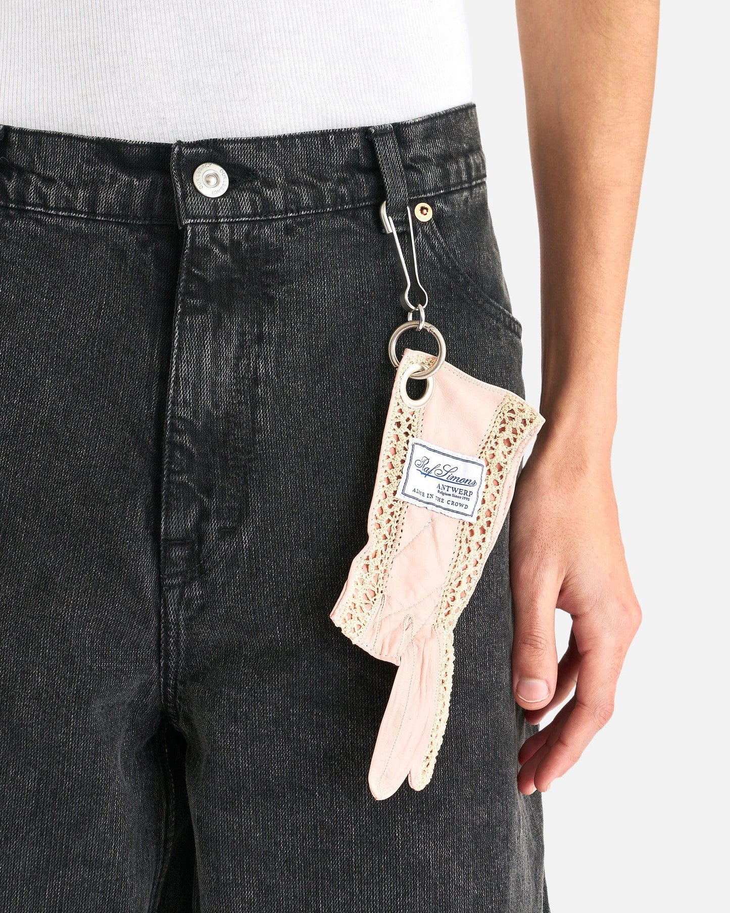 Raf Simons Men's Gloves O/S Glove Charms in Pink