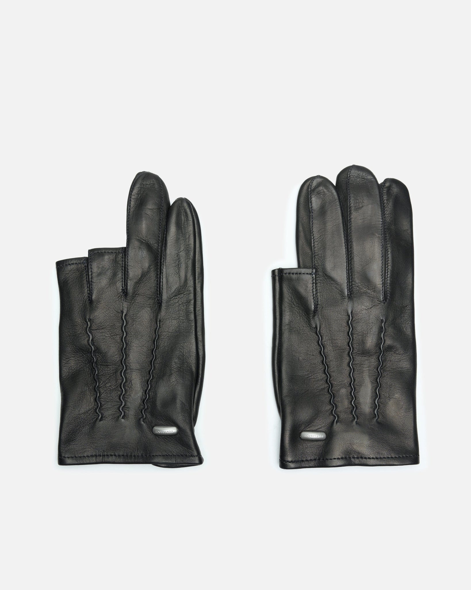 OUR LEGACY 24AW HIS GLOVES Mサイズ Our Legacy - His Gloves Black Leather