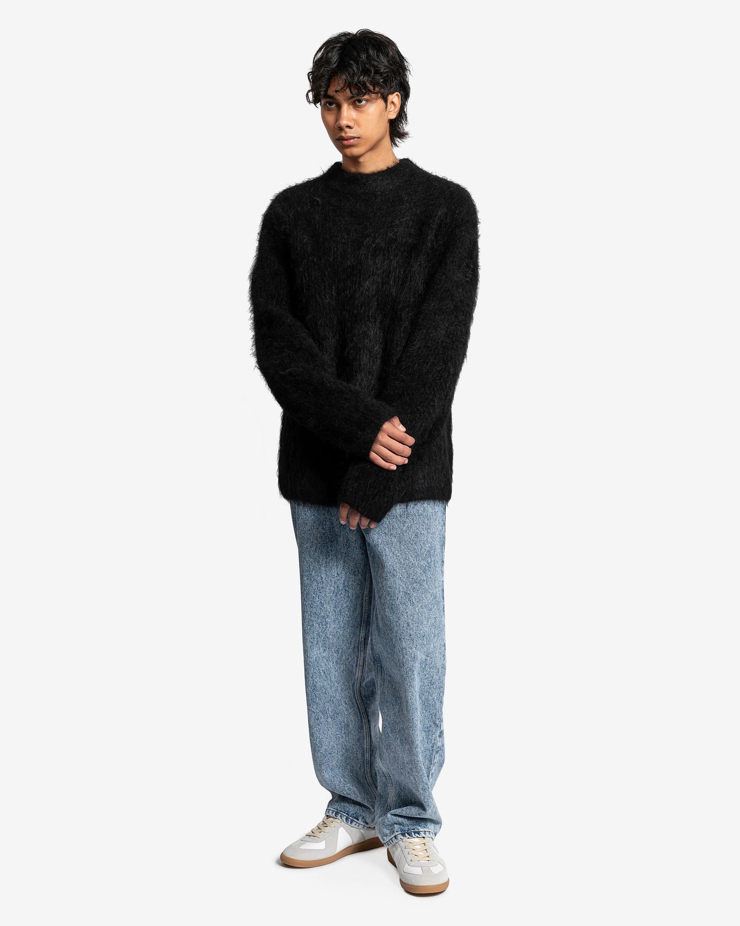 Séfr Men Sweaters Haru Sweater in Black