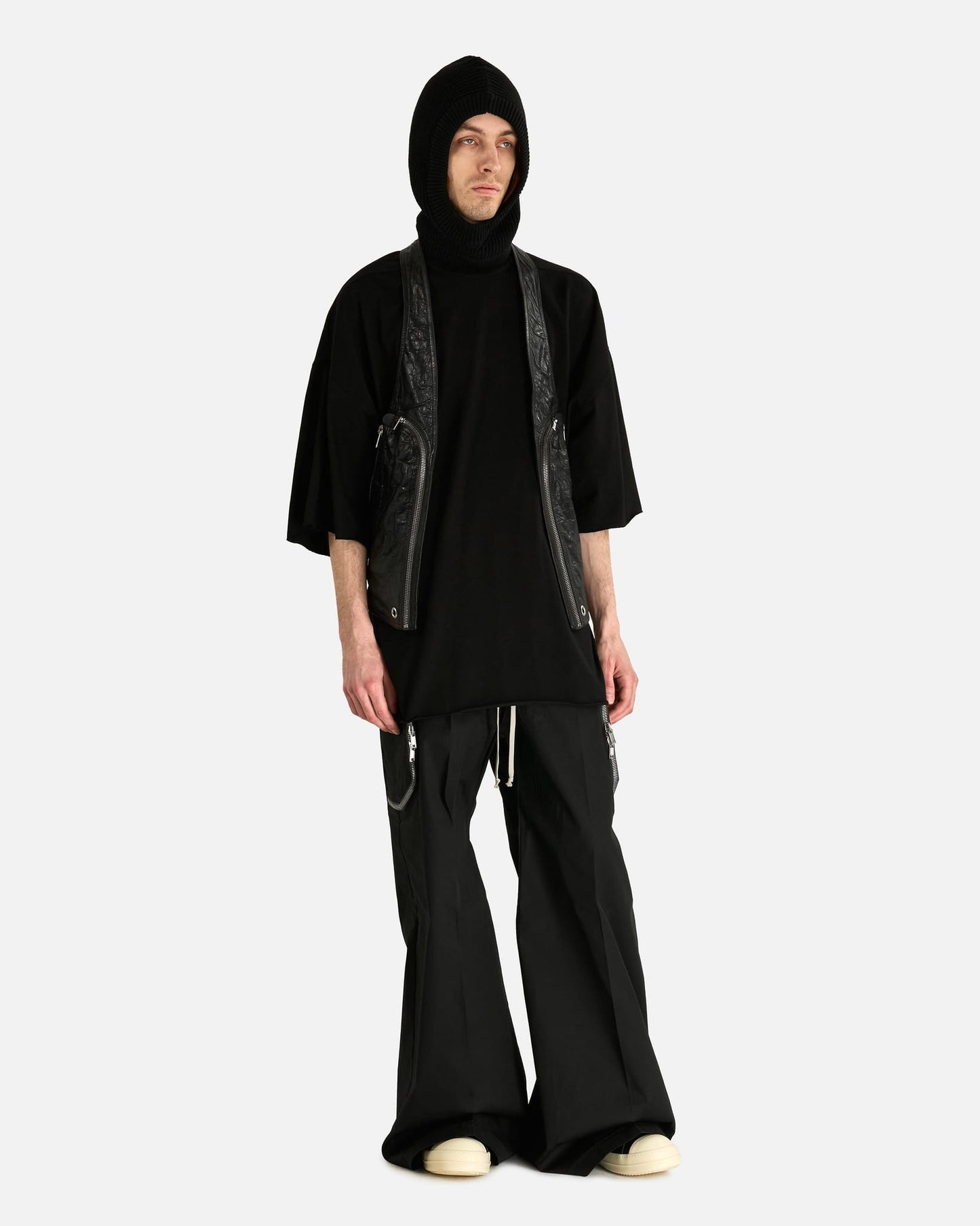 Rick Owens Men's Pants Heizer Belas in Black