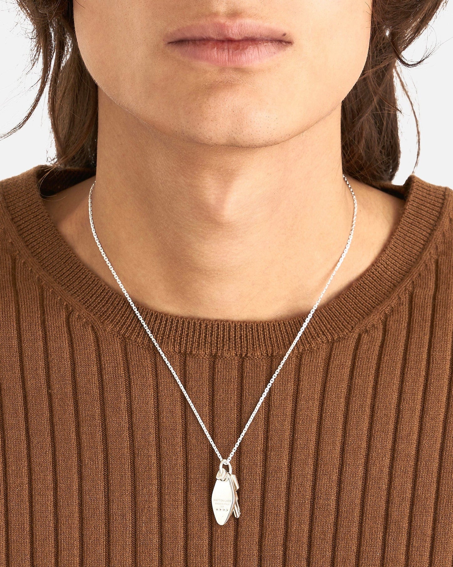 Hatton Labs Jewelry HL Towers Key Pendant