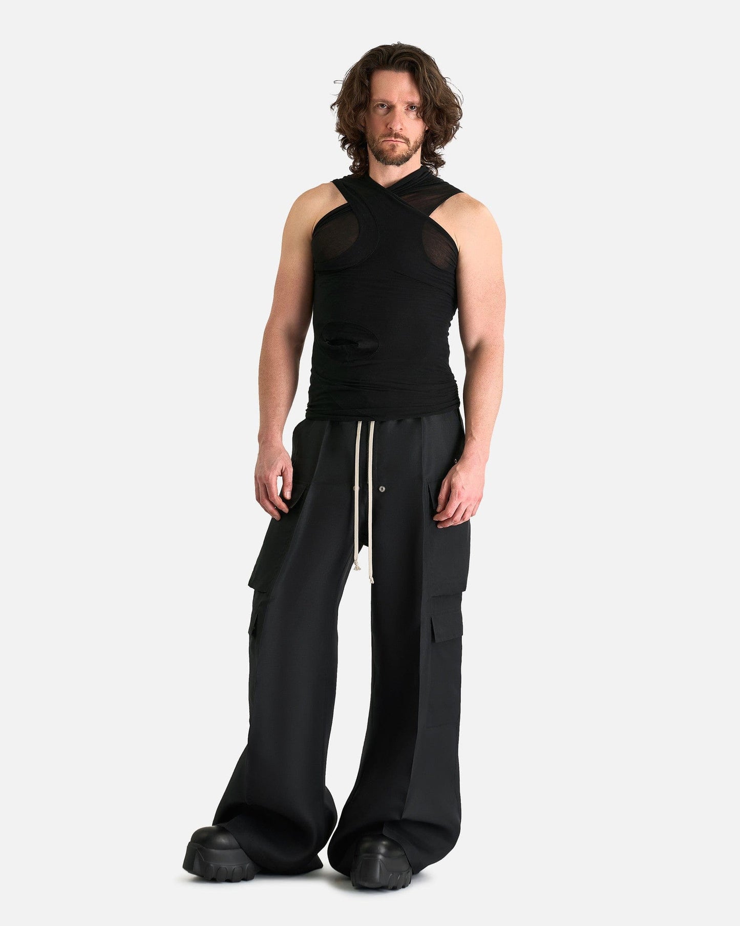 Rick Owens Men's Tops Hollywood Banana in Black