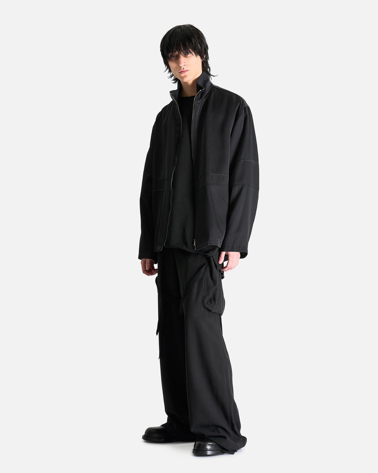 Ann Demeulemeester Men's Pants Iben Cargo Pants in Black