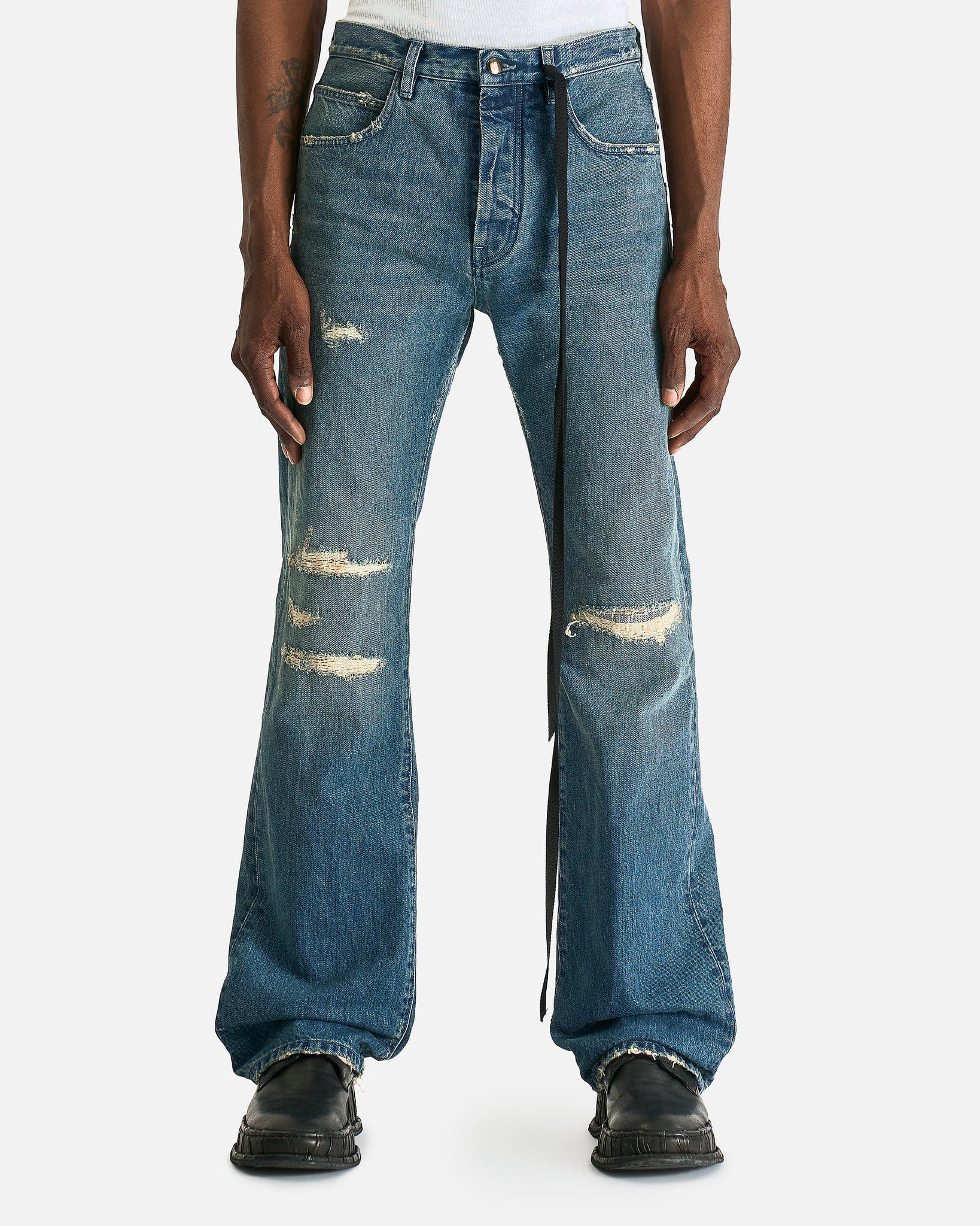 Jonas 5-Pocket Slim Fit Bootcut in Vintage Blue – SVRN