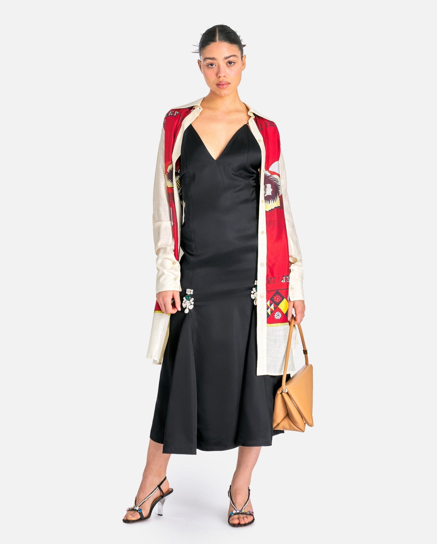 Wales Bonner Women Dresses Josephine Dress in Black