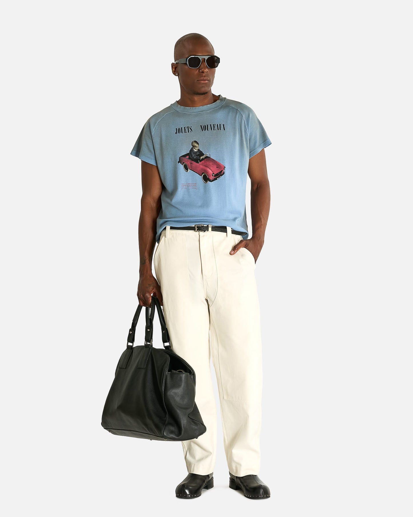 Enfants Riches Deprimes Men's T-shirts Jouets Nouveaux Raglan T-Shirt in Sun Faded Blue