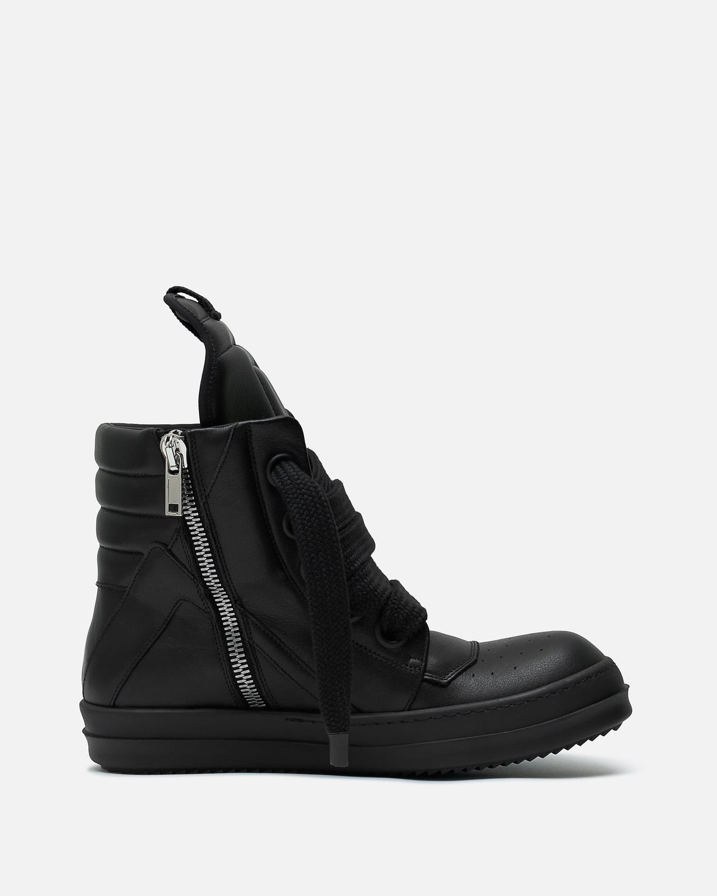 Rick Owens Men's Boots Jumbolace Geobasket in Black