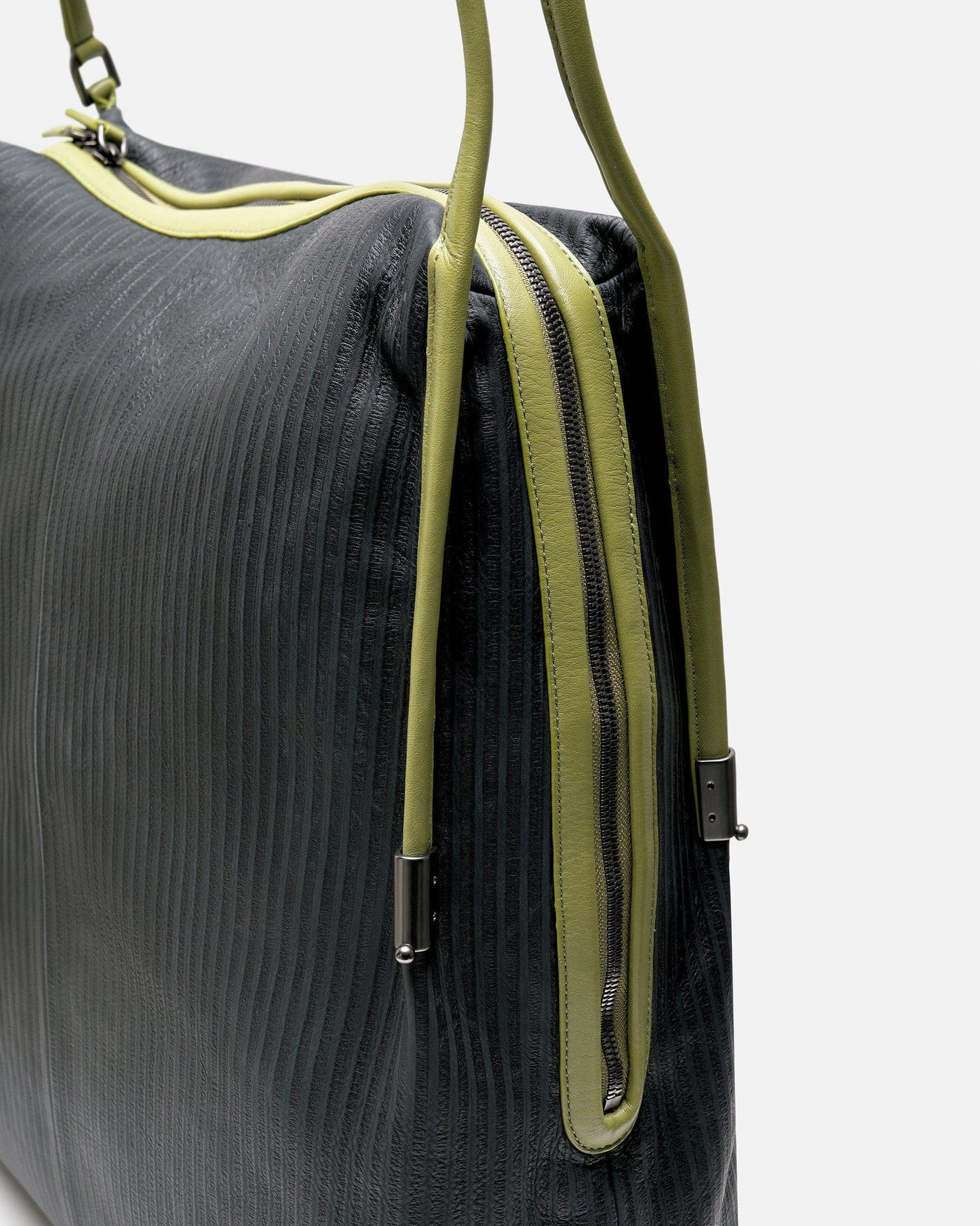 At.Kollektive Men's Bags O/S KIKO KOSTADINOV Inayat Carryall in Black/Turtle Green