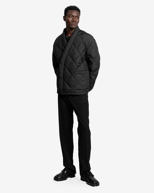 KENZO Men's Jackets Kimono Light Down Jacket in Black