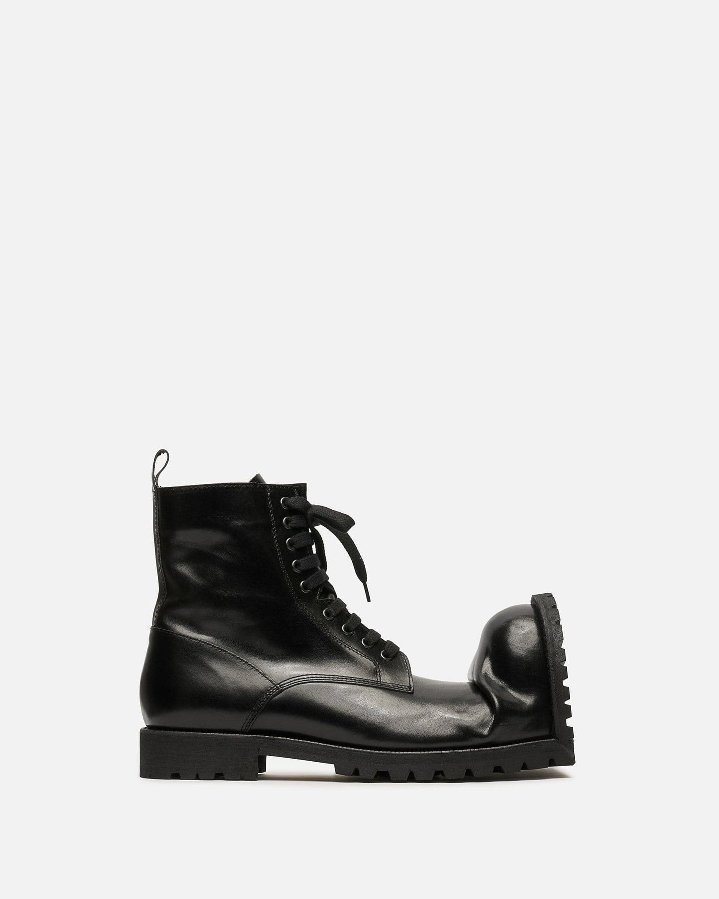 Comme des Garcons HOMME PLUS Men's Boots US9/UK10 KLG Crushed Toe Boot in Black