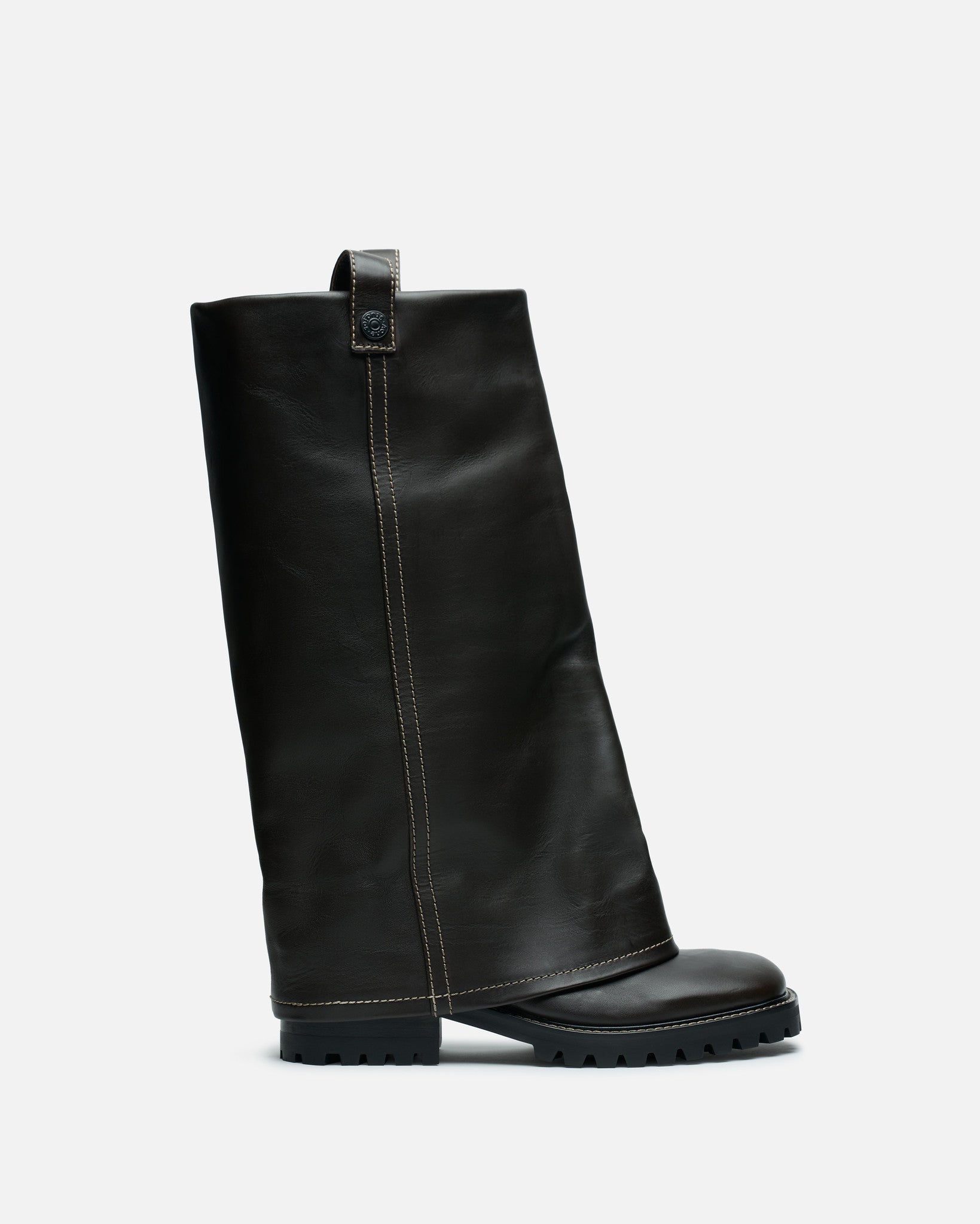 Knee High Boot in Mocha Brown – SVRN