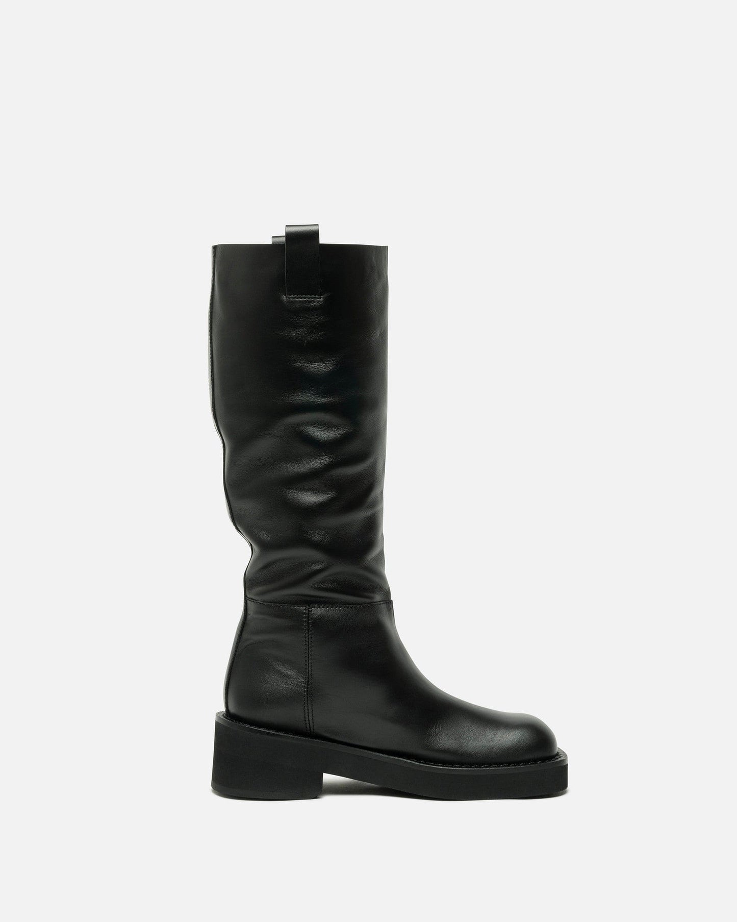 MM6 Maison Margiela Women Boots Knee-High Boots in Black