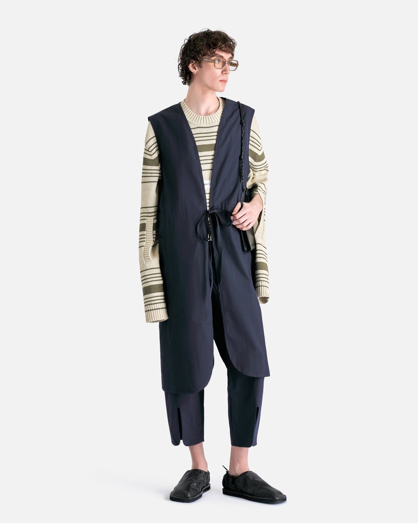 Craig Green Men's Jackets Lab Vest in Navy