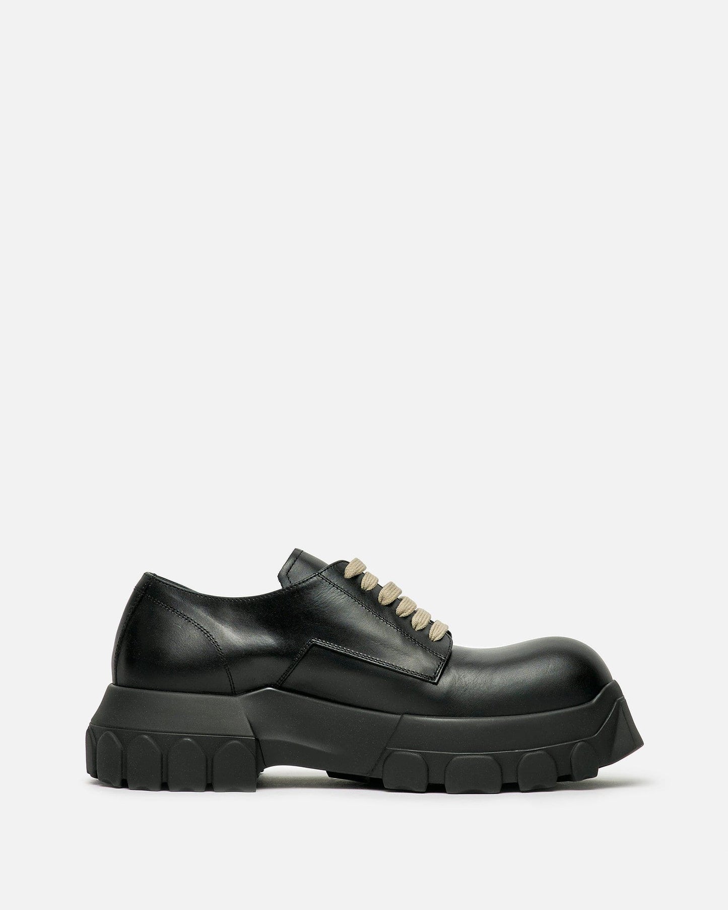 Rick Owens Men's Boots Laceup Bozo Tractor in Black