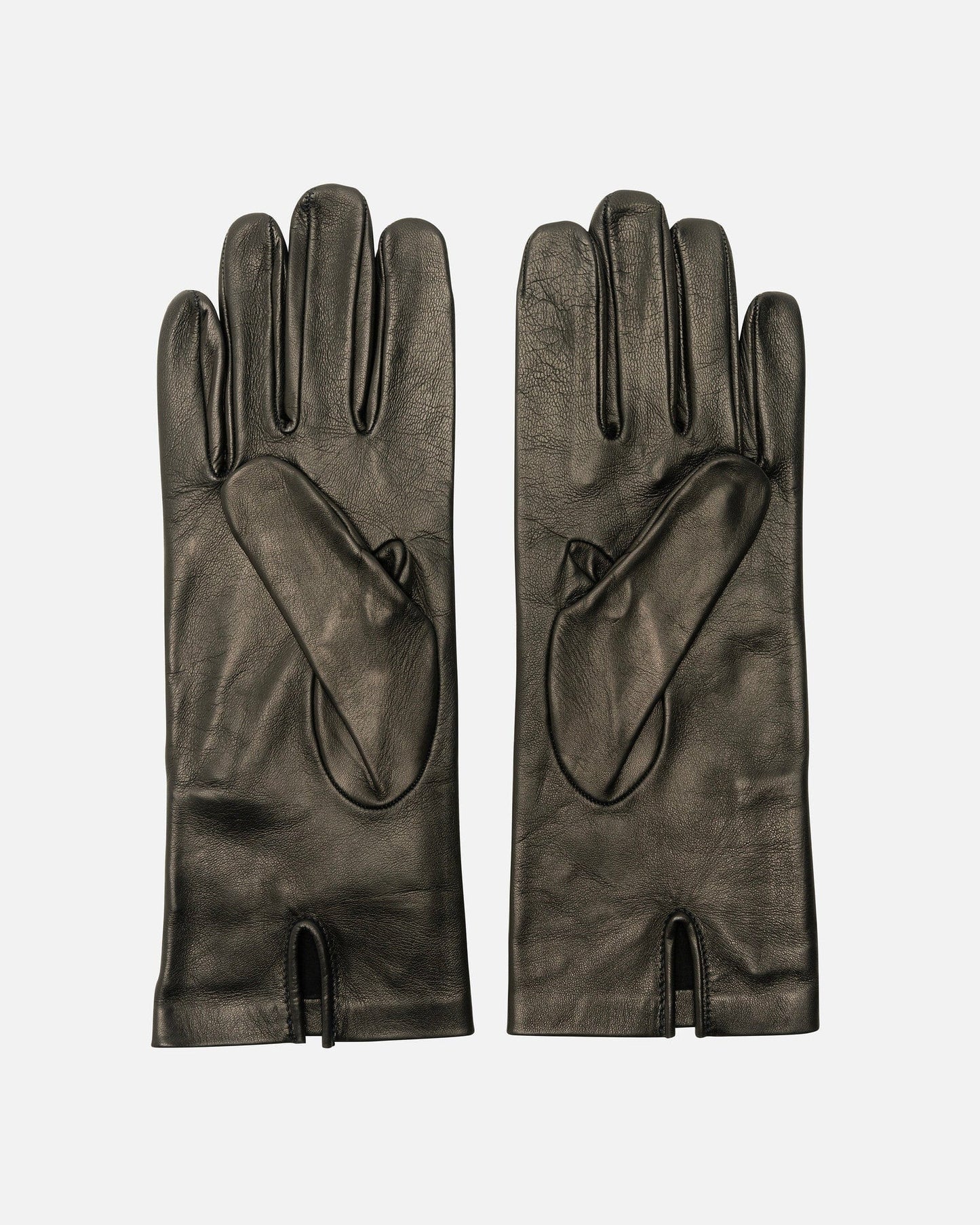 Maison Margiela Men's Gloves Leather Gloves in Black