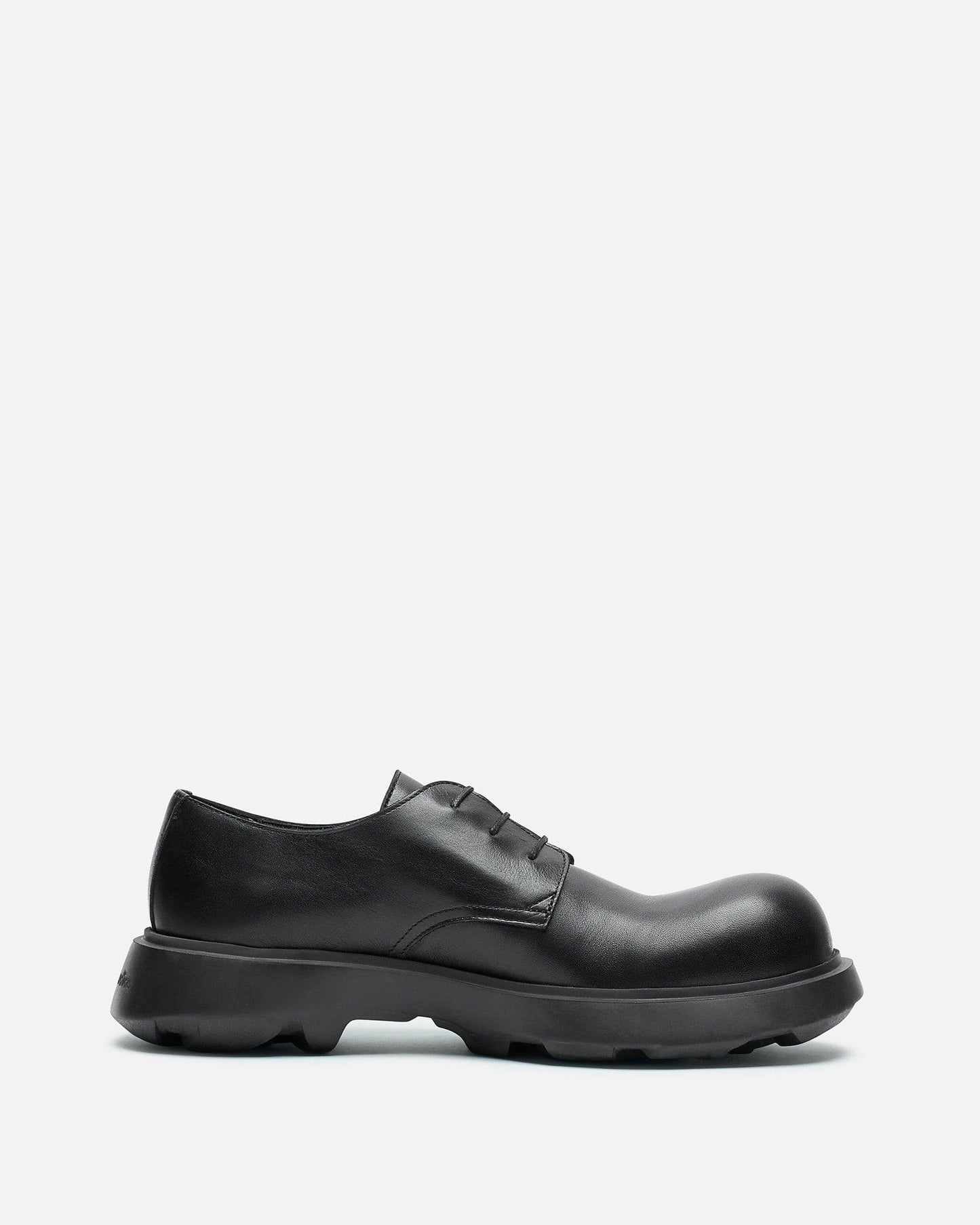 Acne Studios Men's Shoes Leather Lace-Up Shoes in Black