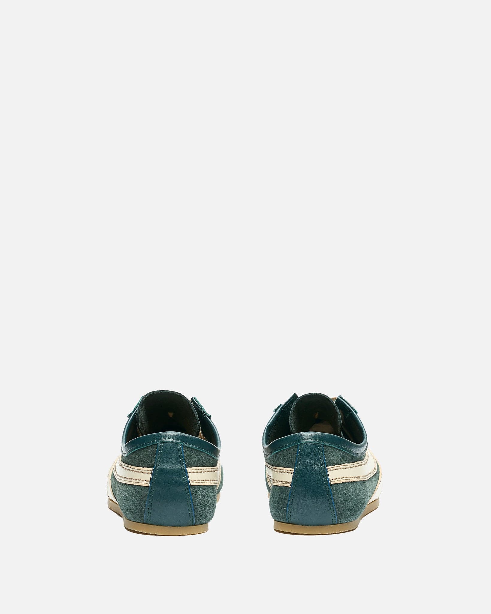 Dries Van Noten Men's Sneakers Leather Marathon Sneaker in Bottle