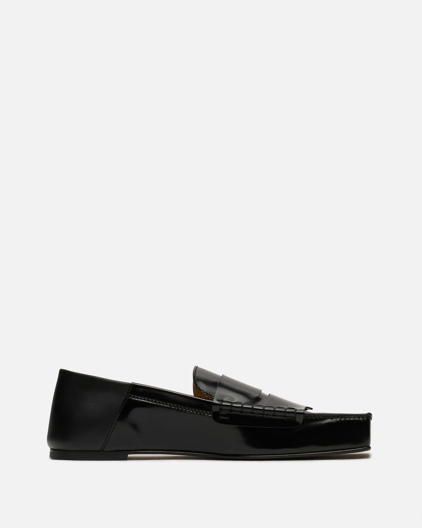 Jacquemus Men's Shoes Les Mocassins Carre in Black