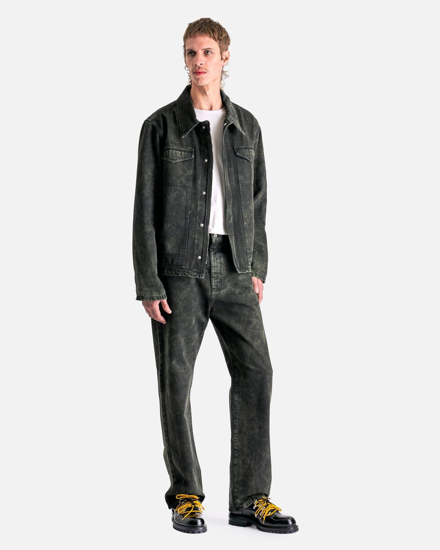 NAMACHEKO Men's Jeans Lomna Denim Jeans in Sky Magic Black Menthol