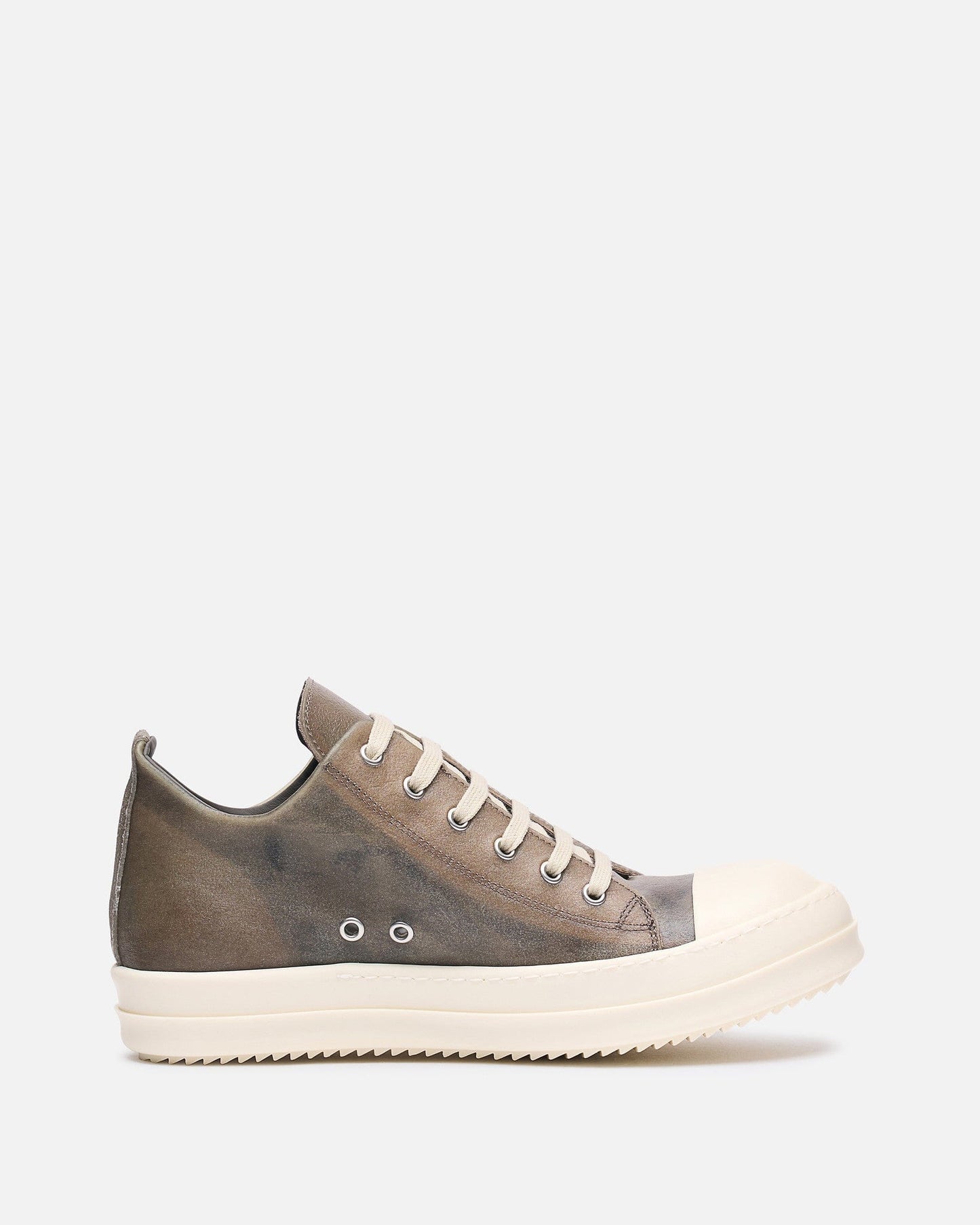Rick Owens Men's Sneakers Low Ramones in Dust/Milk