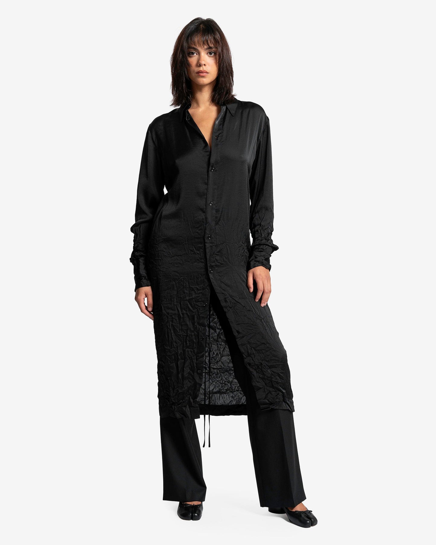 MM6 Maison Margiela Women Dresses Midi Dress in Black