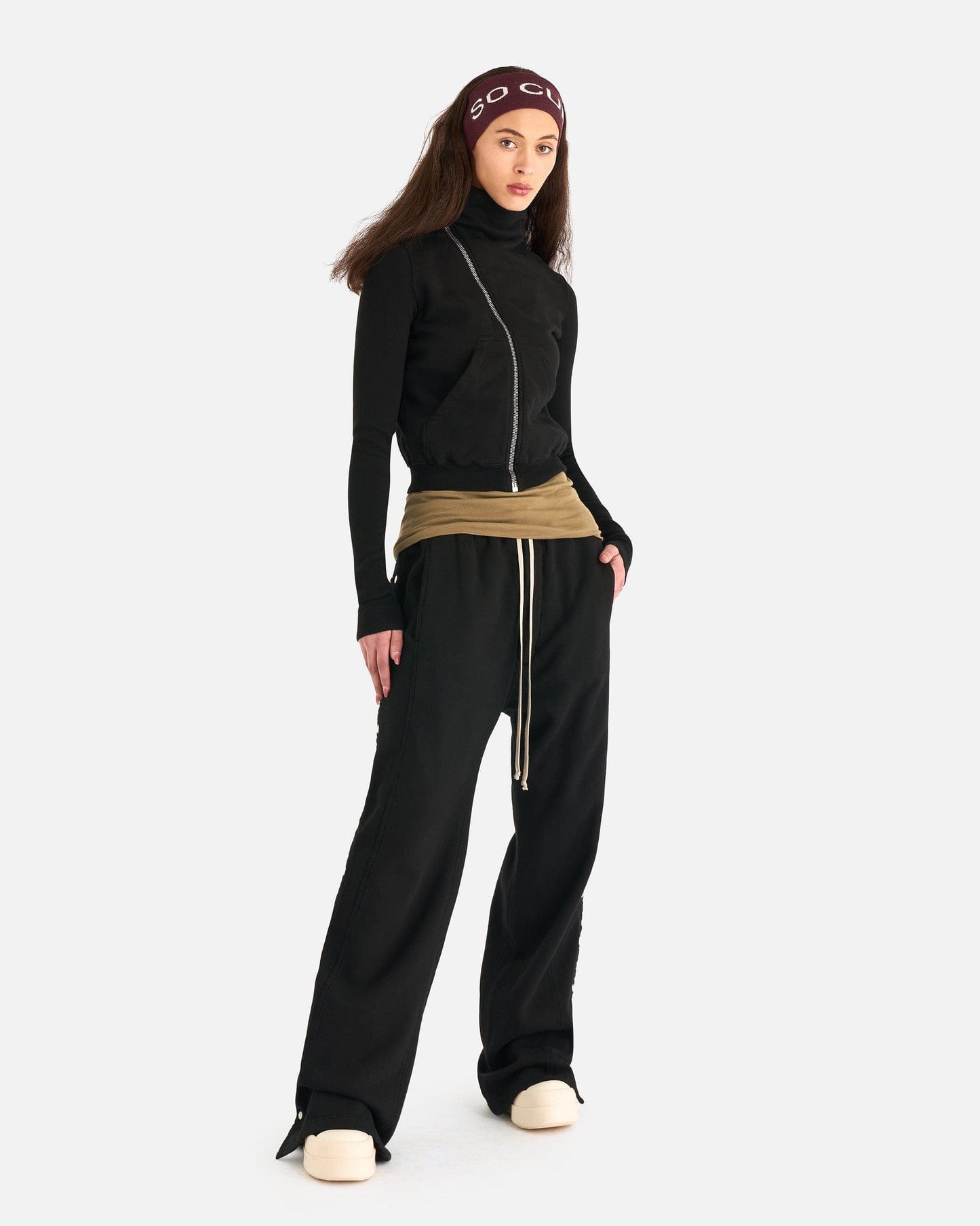 Rick Owens DRKSHDW Women Sweaters Mountain Sweat in Black
