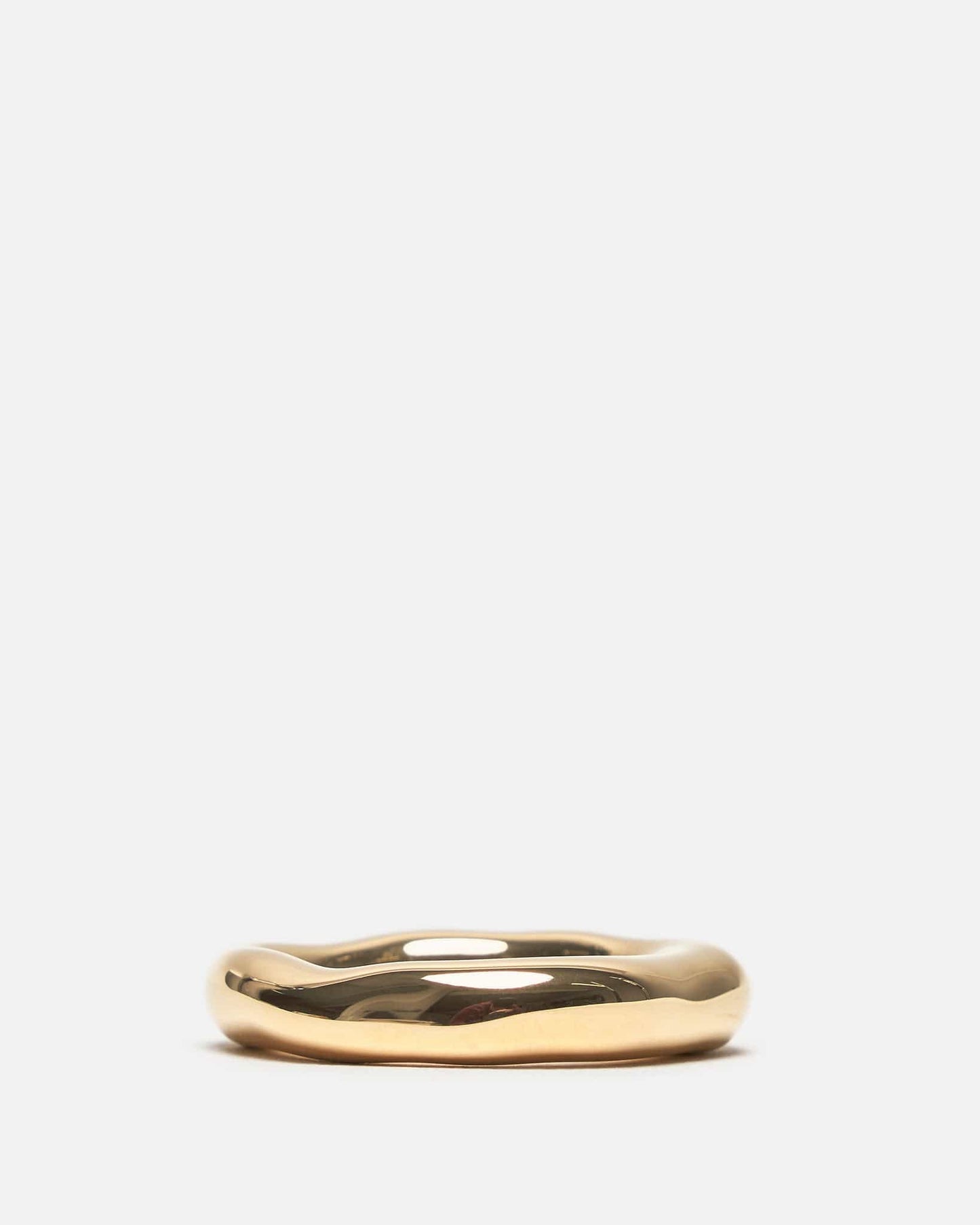 Jil Sander Jewelry New Lightness Brass Ring in Gold