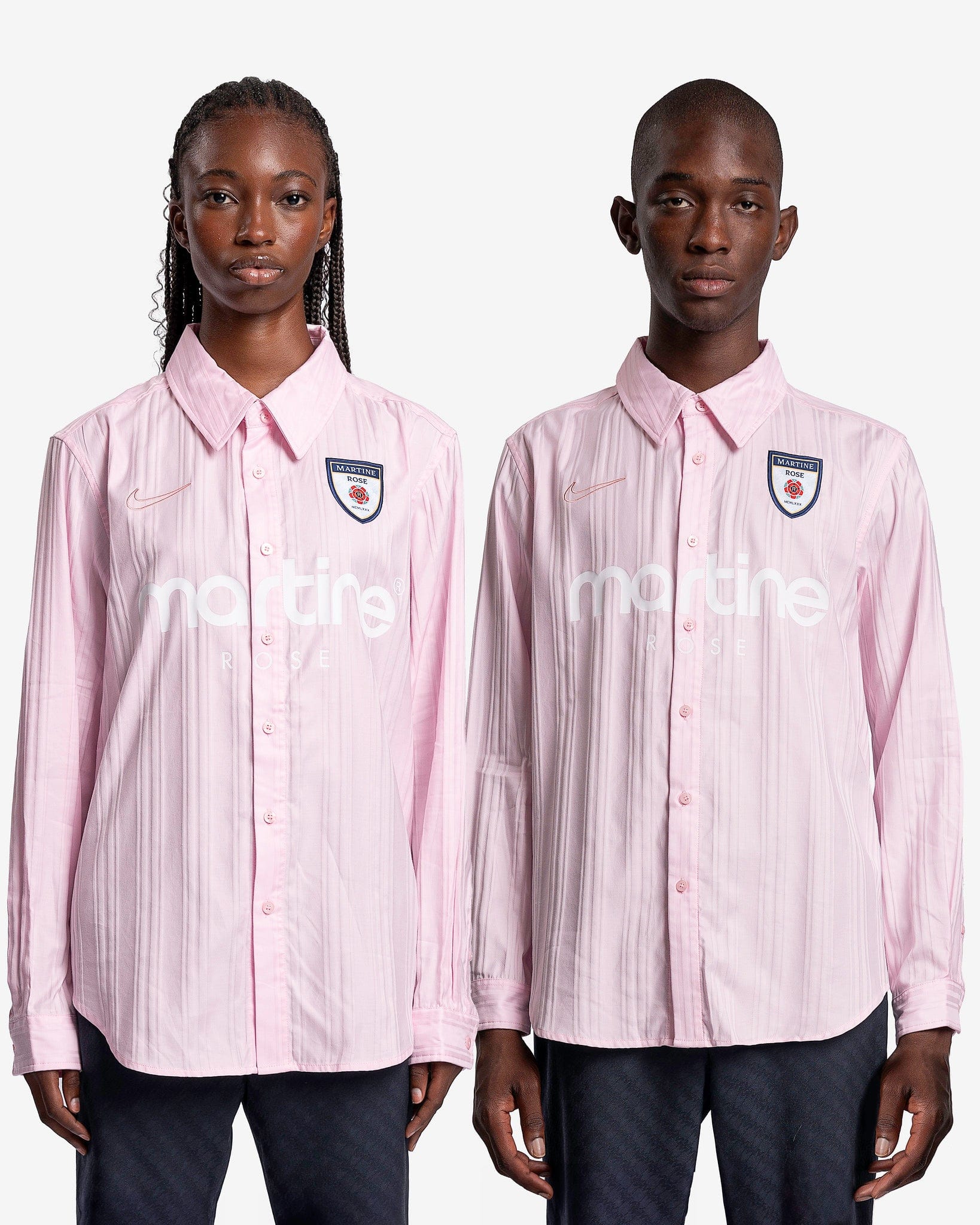 Nike x Martine Rose Dress Shirt in Pink Foam â SVRN