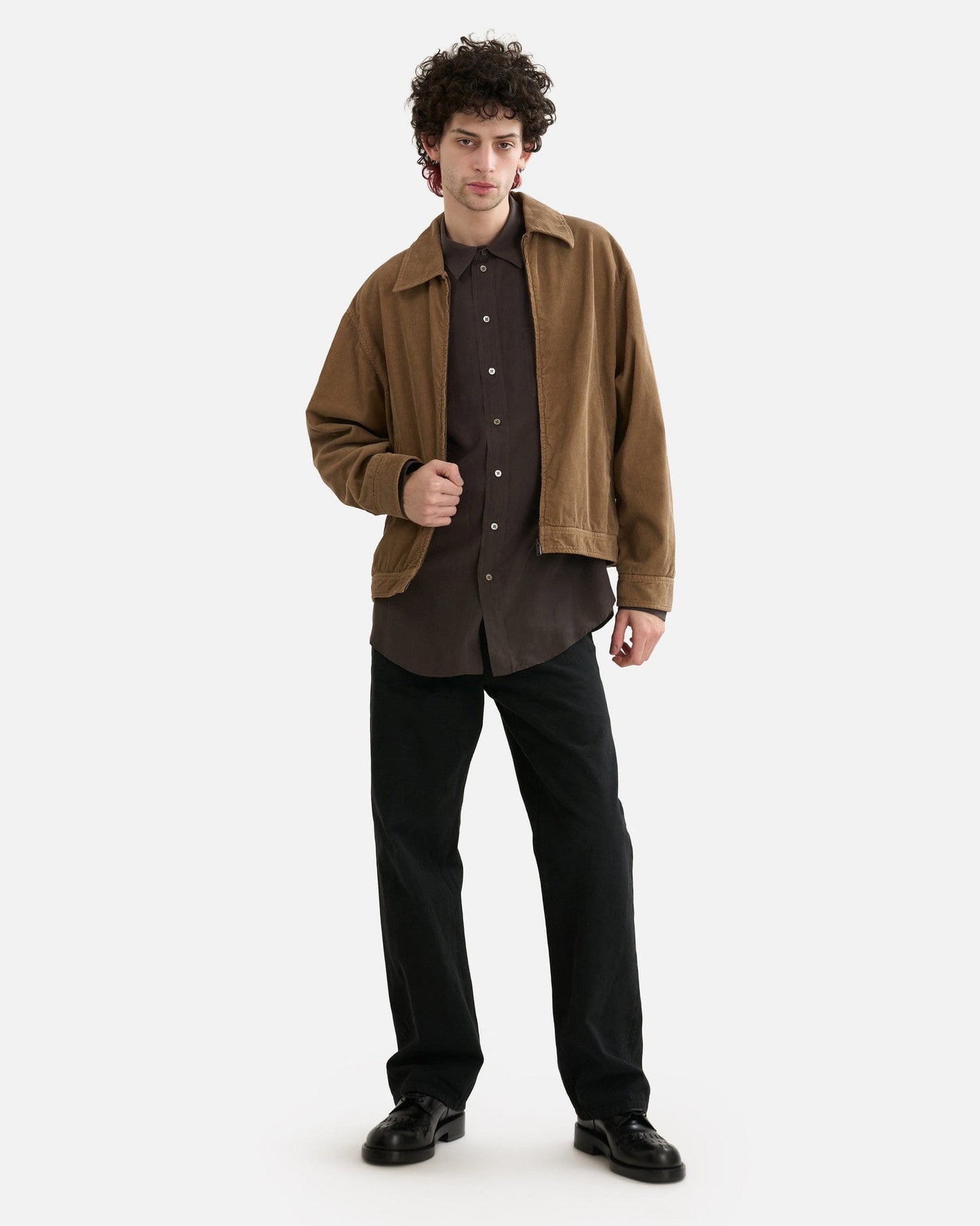 The Row Men's Jackets Noggue Jacket in Light Sepia