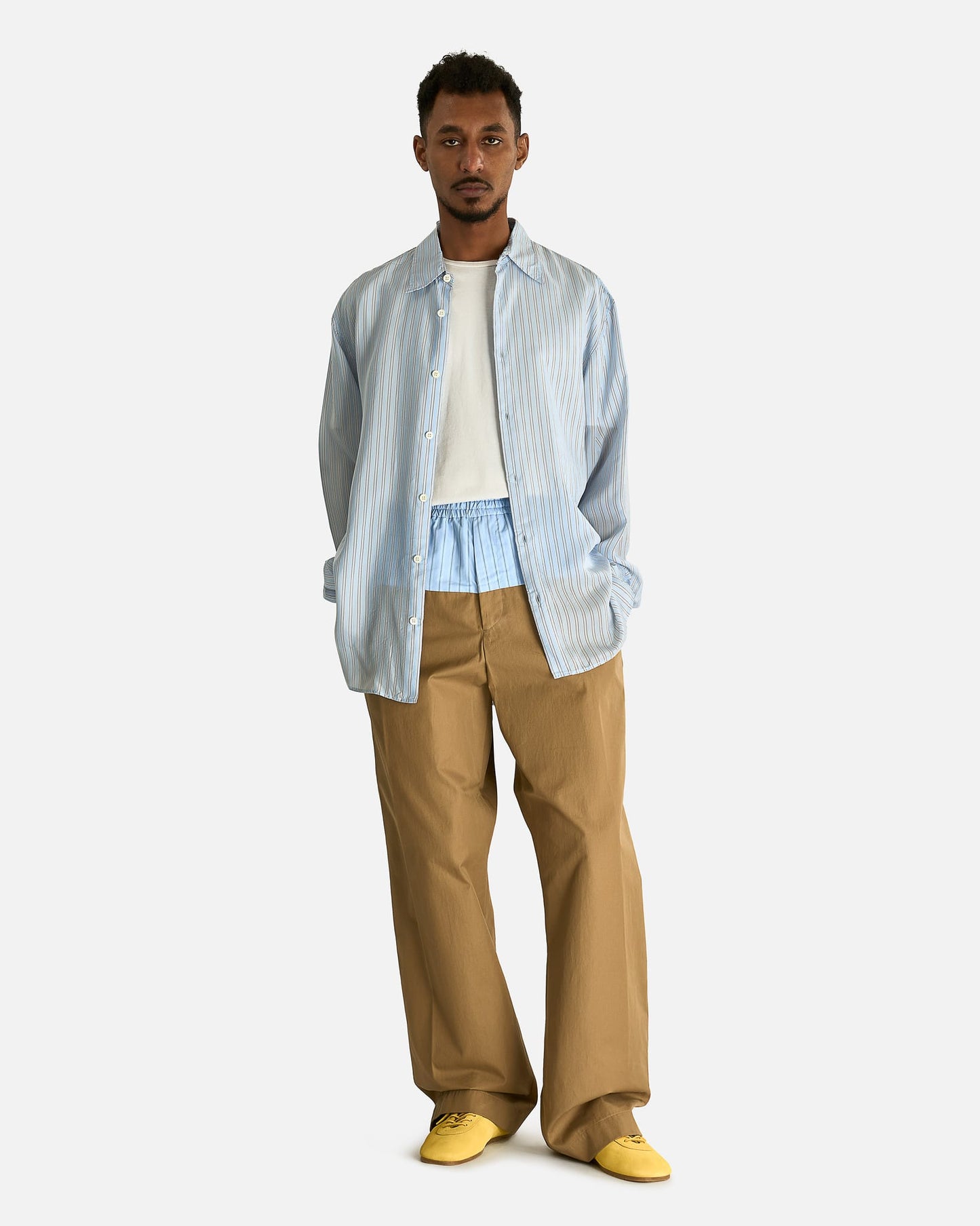 Dries Van Noten Men's Pants Pablo Pants in Camel