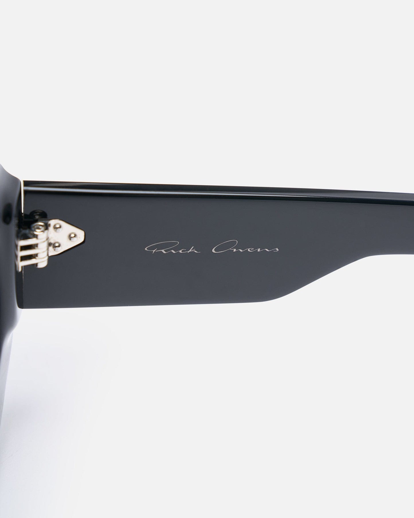 Rick Owens Eyewear OS Phleg Sunglasses in Black/Black