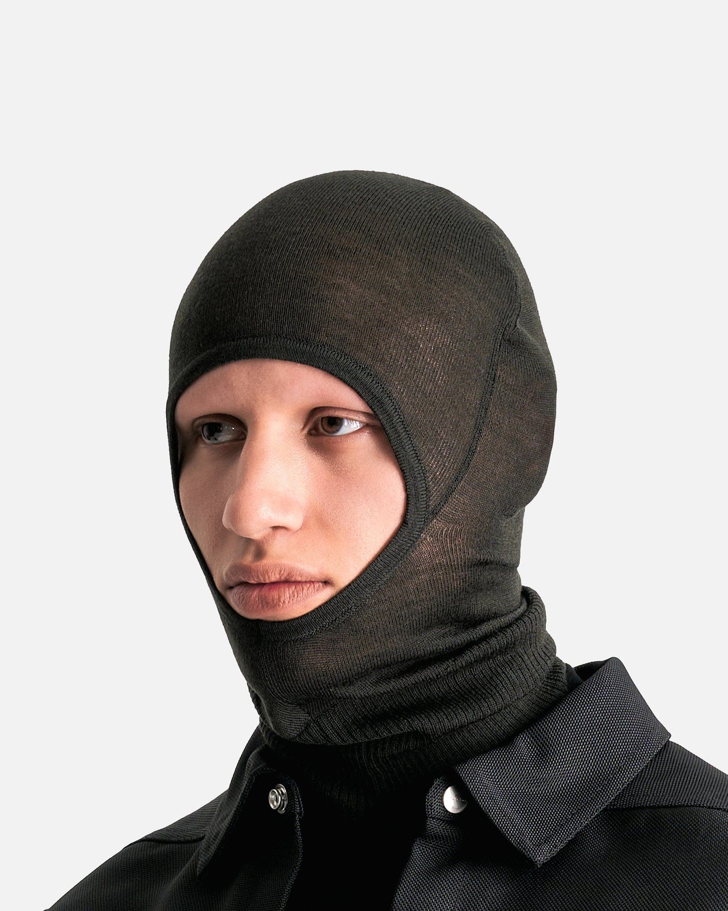 Rick Owens Men's Hats OS Porterville Skull Balaclava in Forest