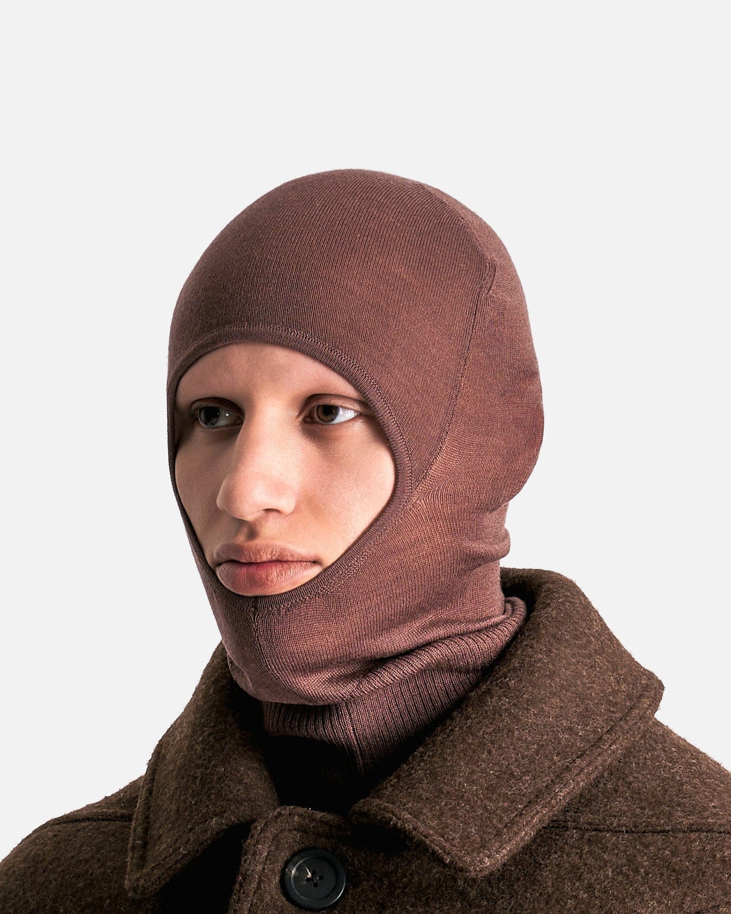 Rick Owens Men's Hats OS Porterville Skull Balaclava in Throat