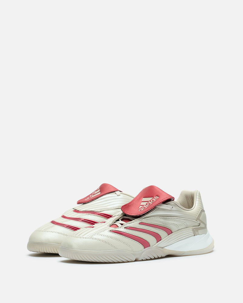 Adidas Men's Sneakers Predator Sala in Beige/Victory Red