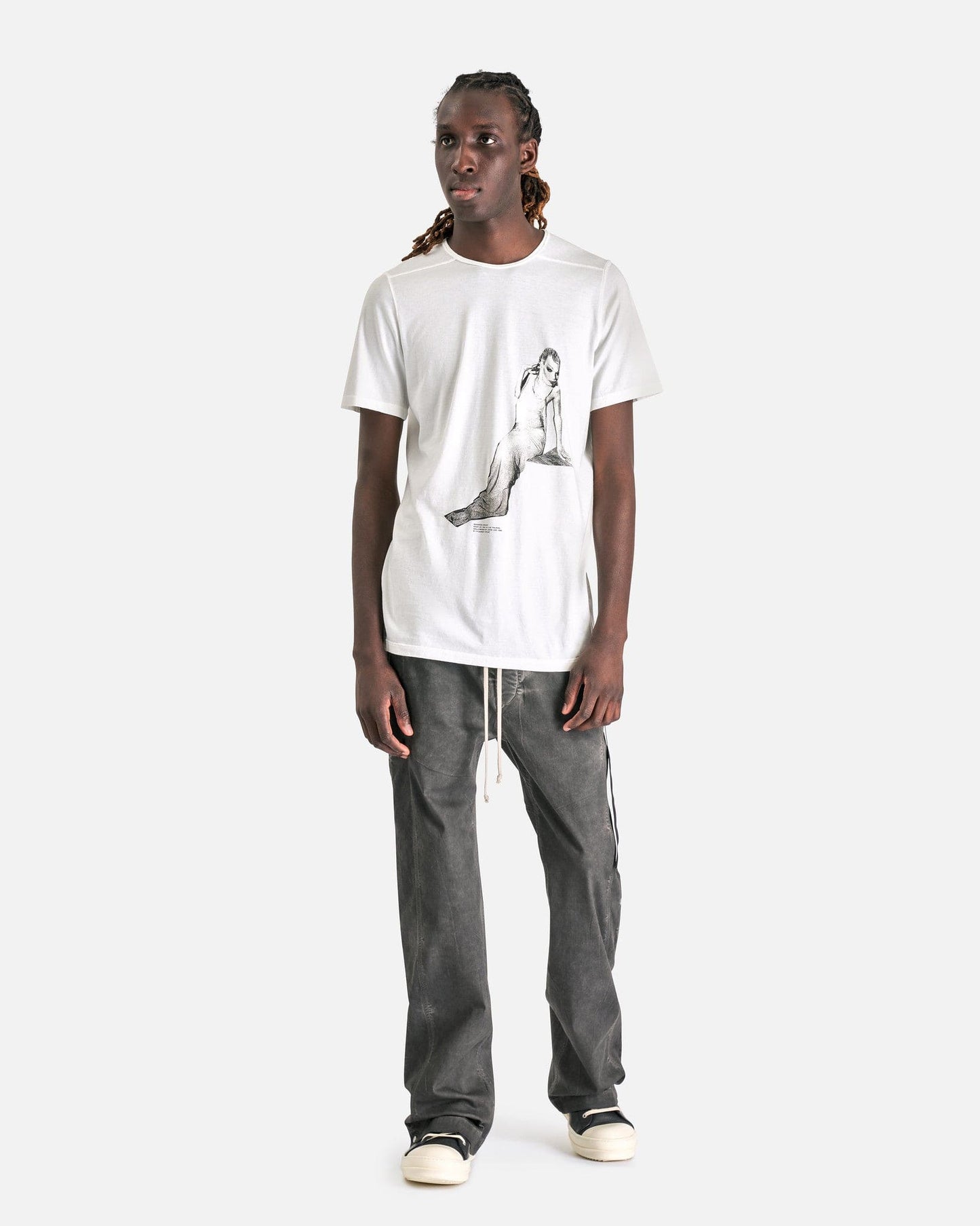 Rick Owens DRKSHDW Men's Pants Pusher Pant in Dark Dust