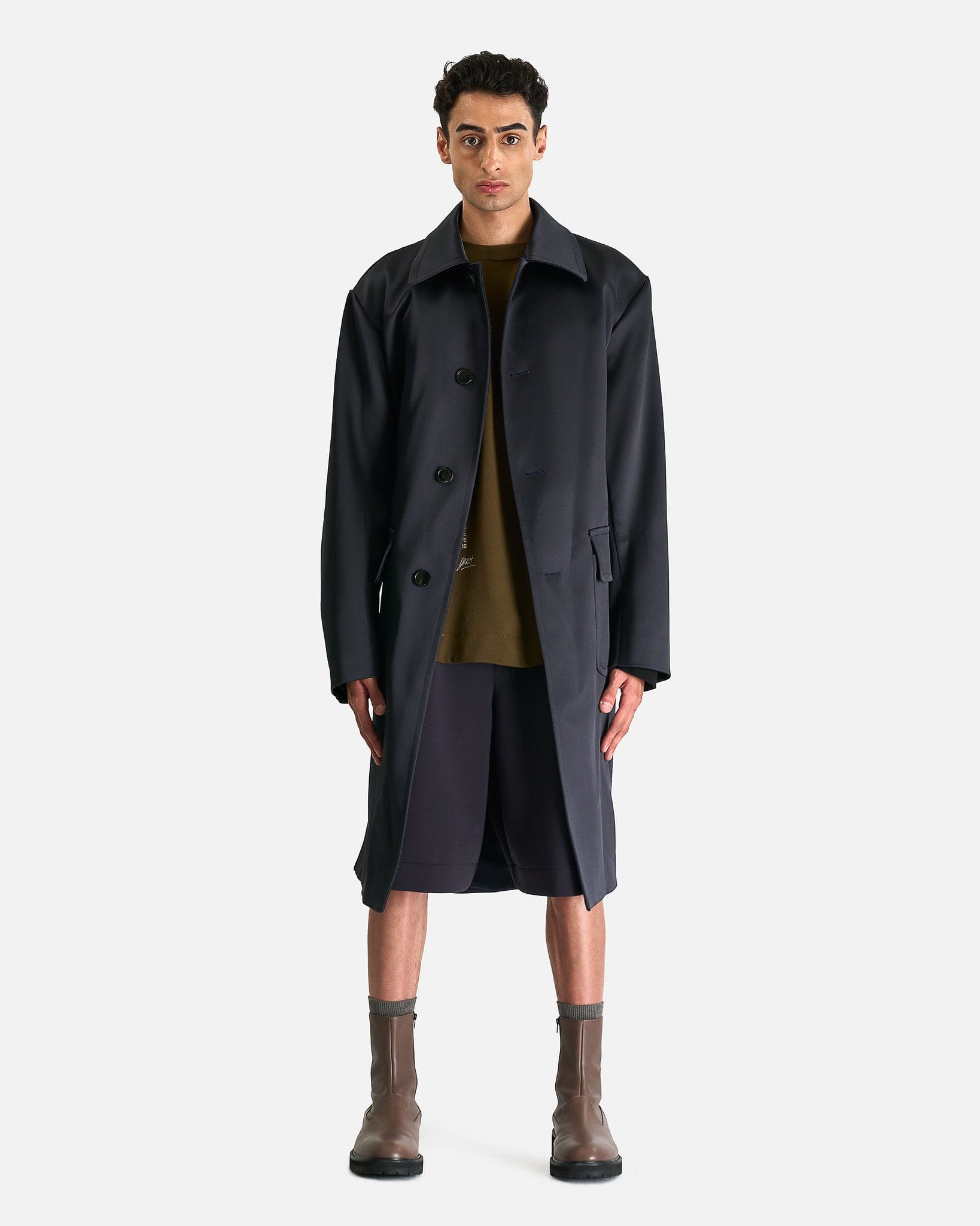 Randale Bis Coat in Navy – SVRN