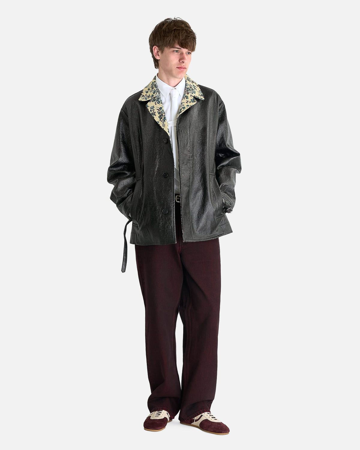 Dries Van Noten Men's Coats Randy Coat in Black