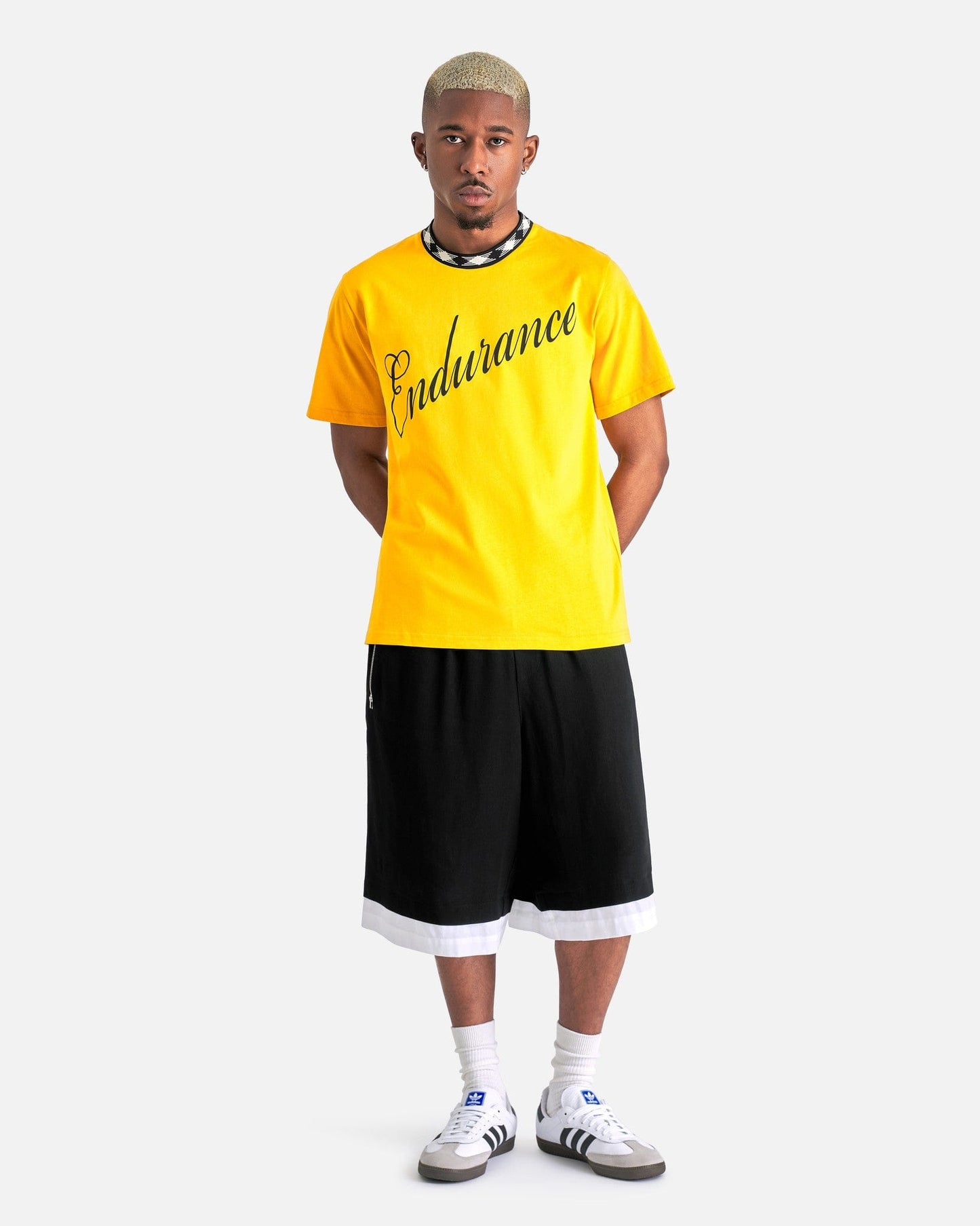 Wales Bonner Men's Shorts Revelation Shorts in Black