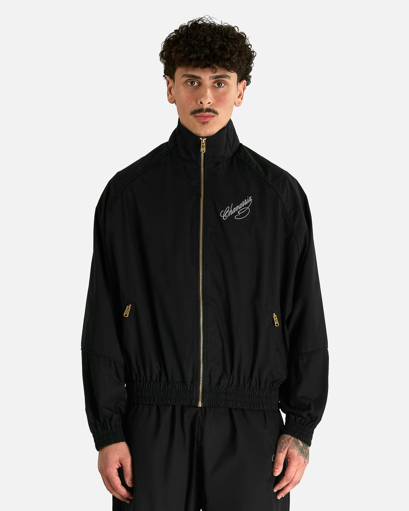 Ruff Rider Track Jacket in Black – SVRN