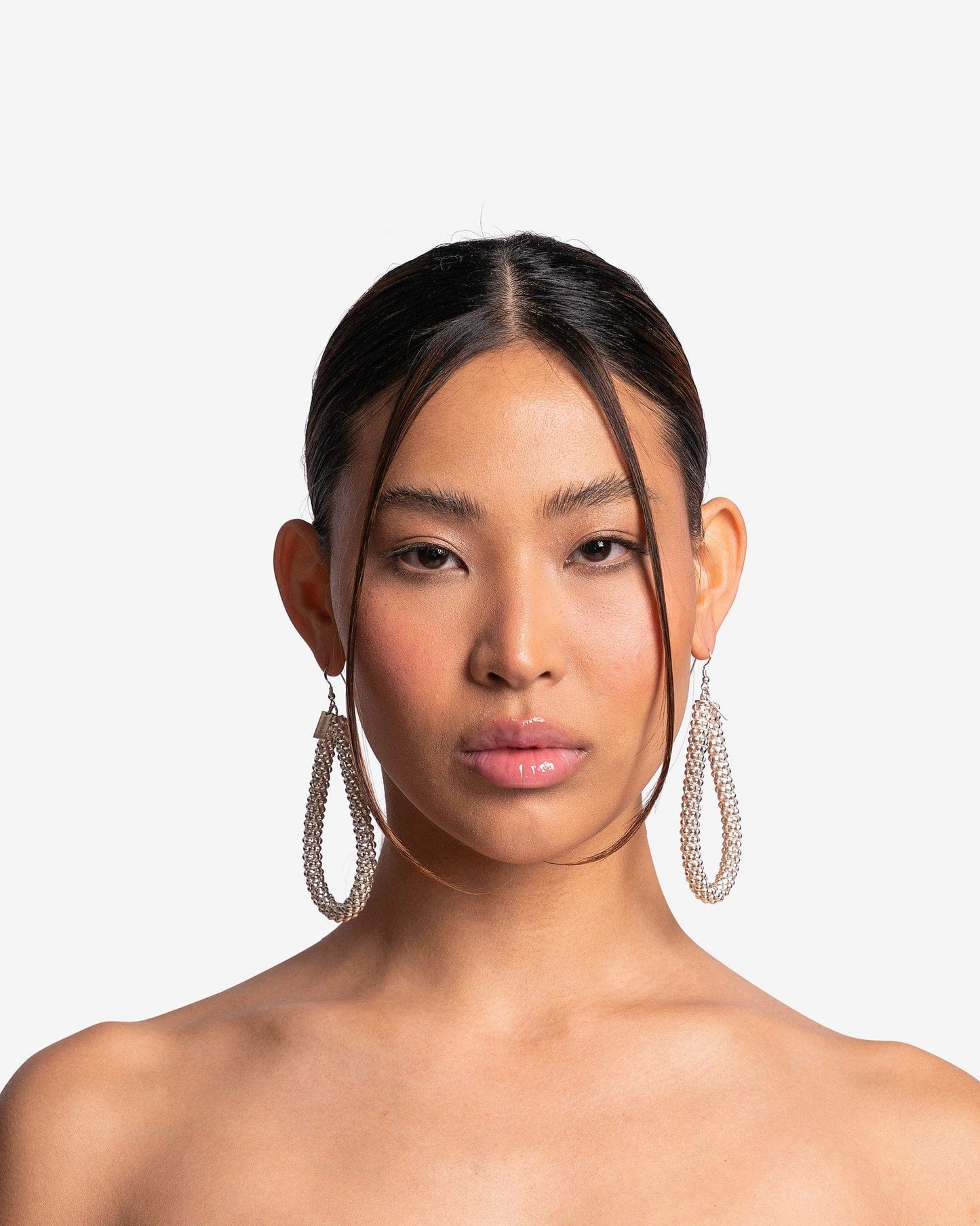 NAMACHEKO Jewelry O/S Shene Earrings in Silver