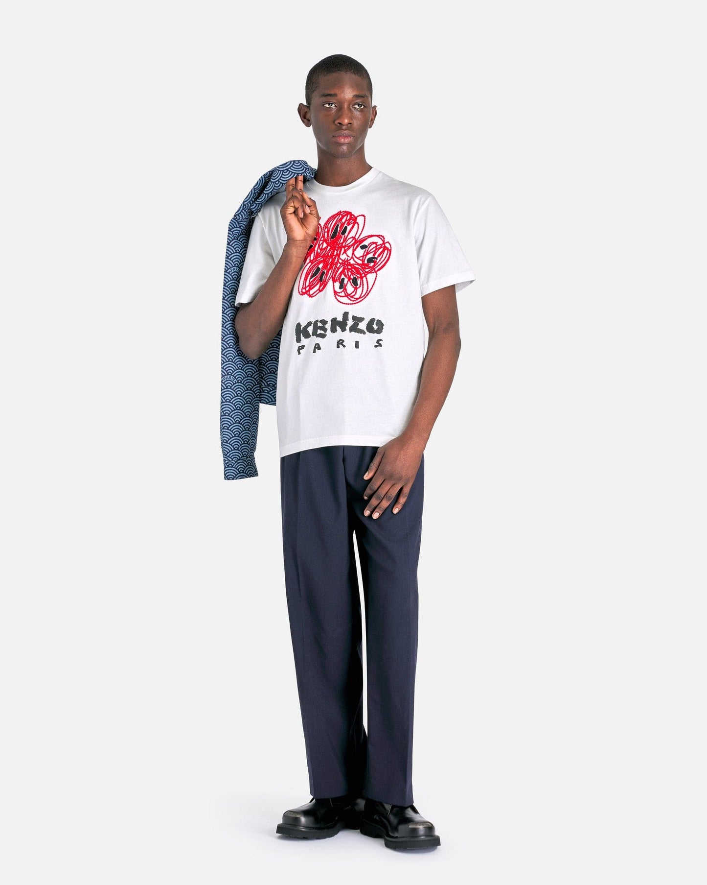 KENZO Men's T-Shirts Short Sleeve T-Shirt in Off White