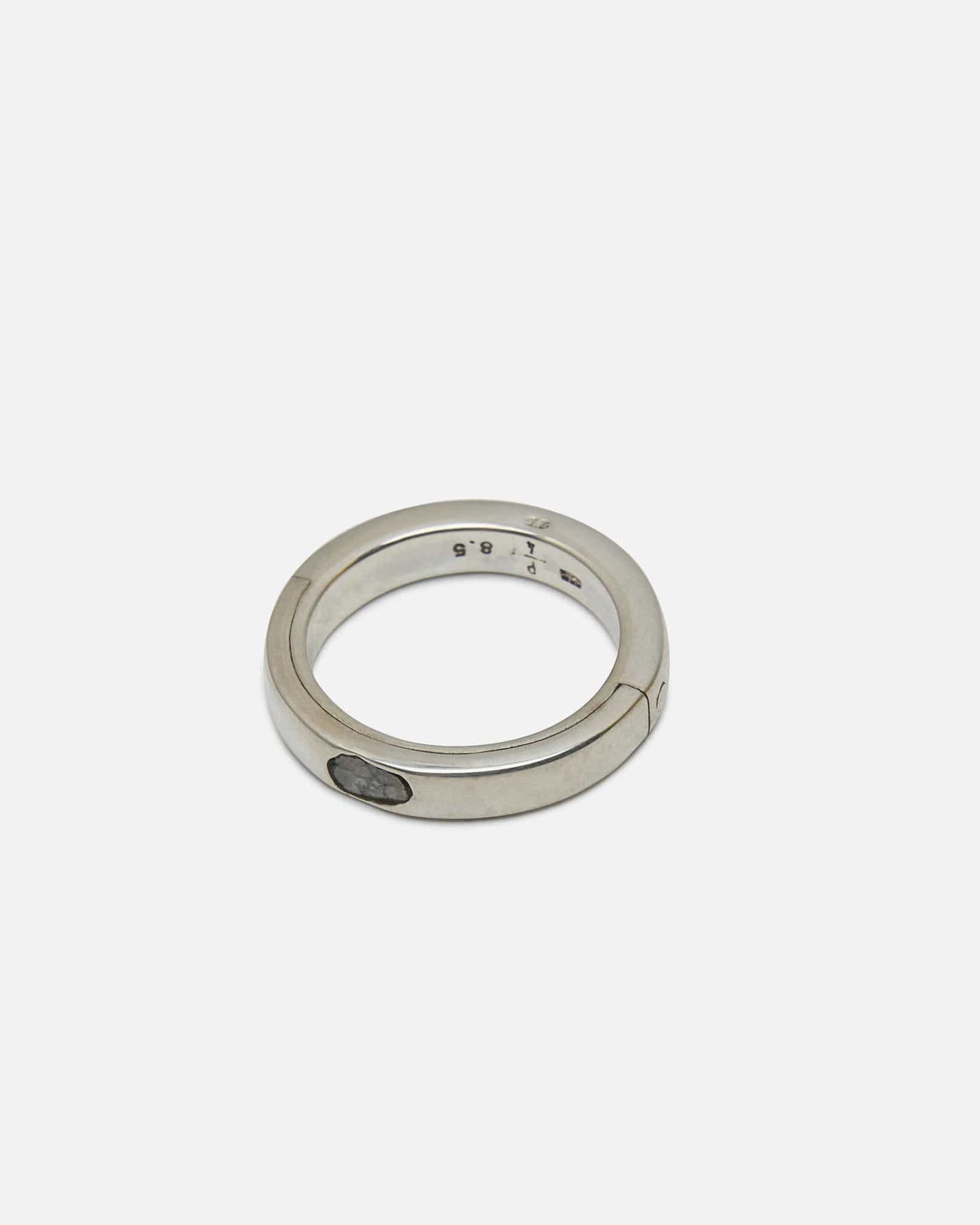 Parts of Four Jewelry 8.5 Sistema Ring in 0.1 CT / Diamond Slab / 4mm / PA, DIA
