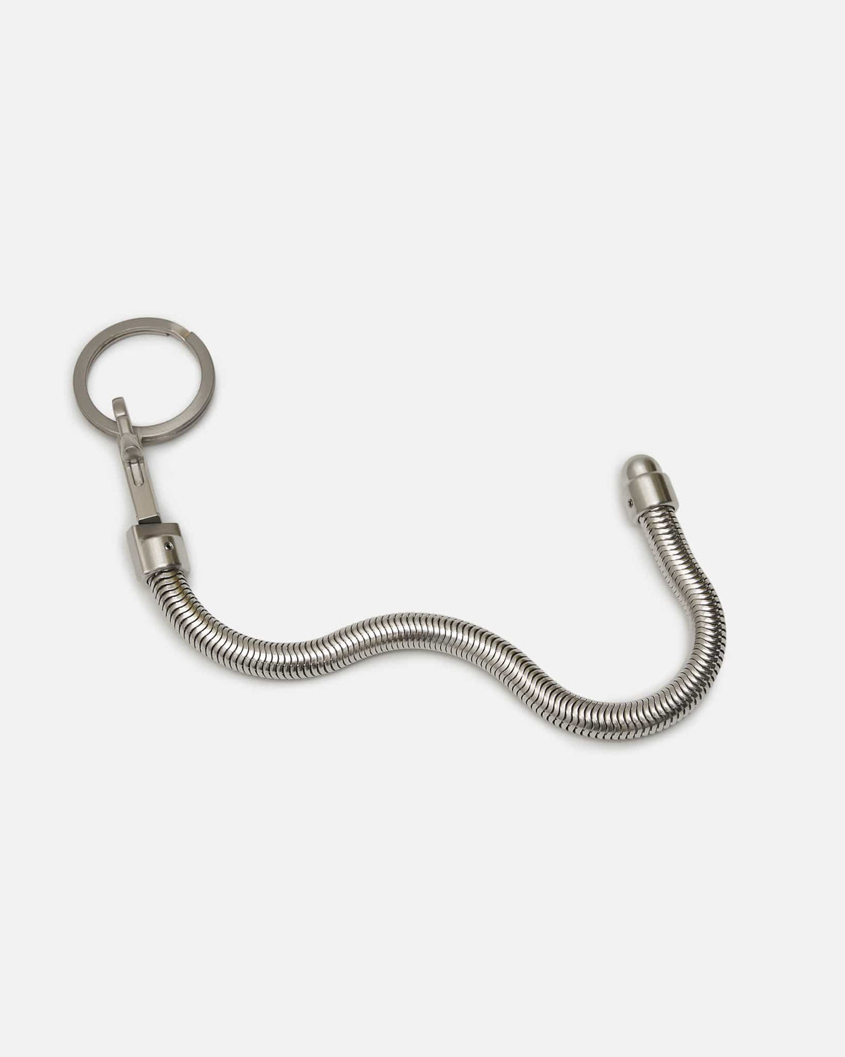 Rick Owens Home Goods OS Snake Keychain in Palladio