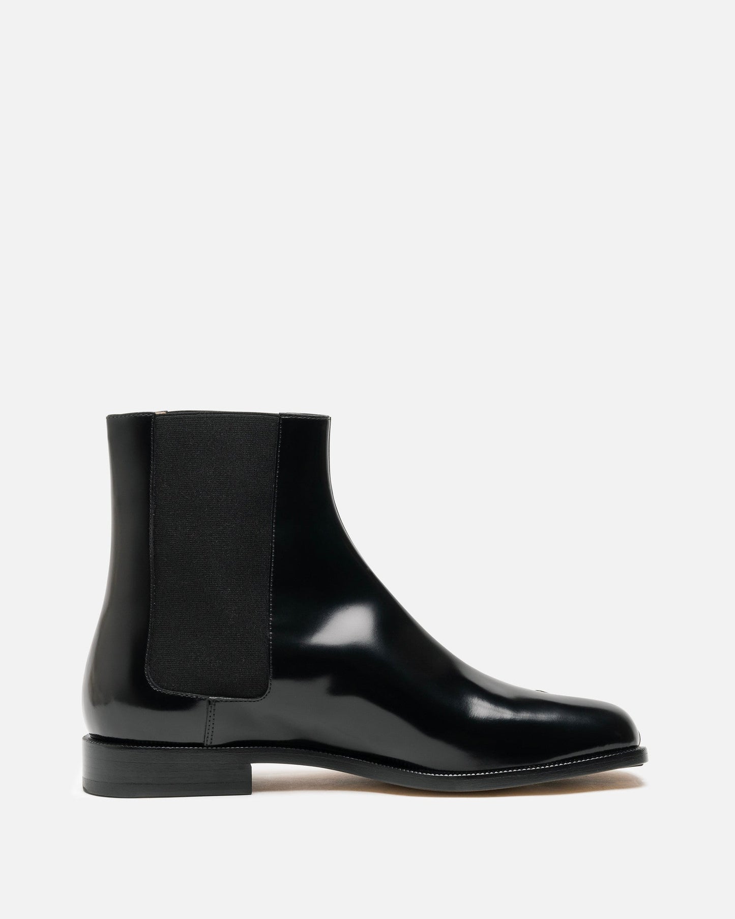 Maison Margiela Men's Boots Tabi Chelsea Boots in Black
