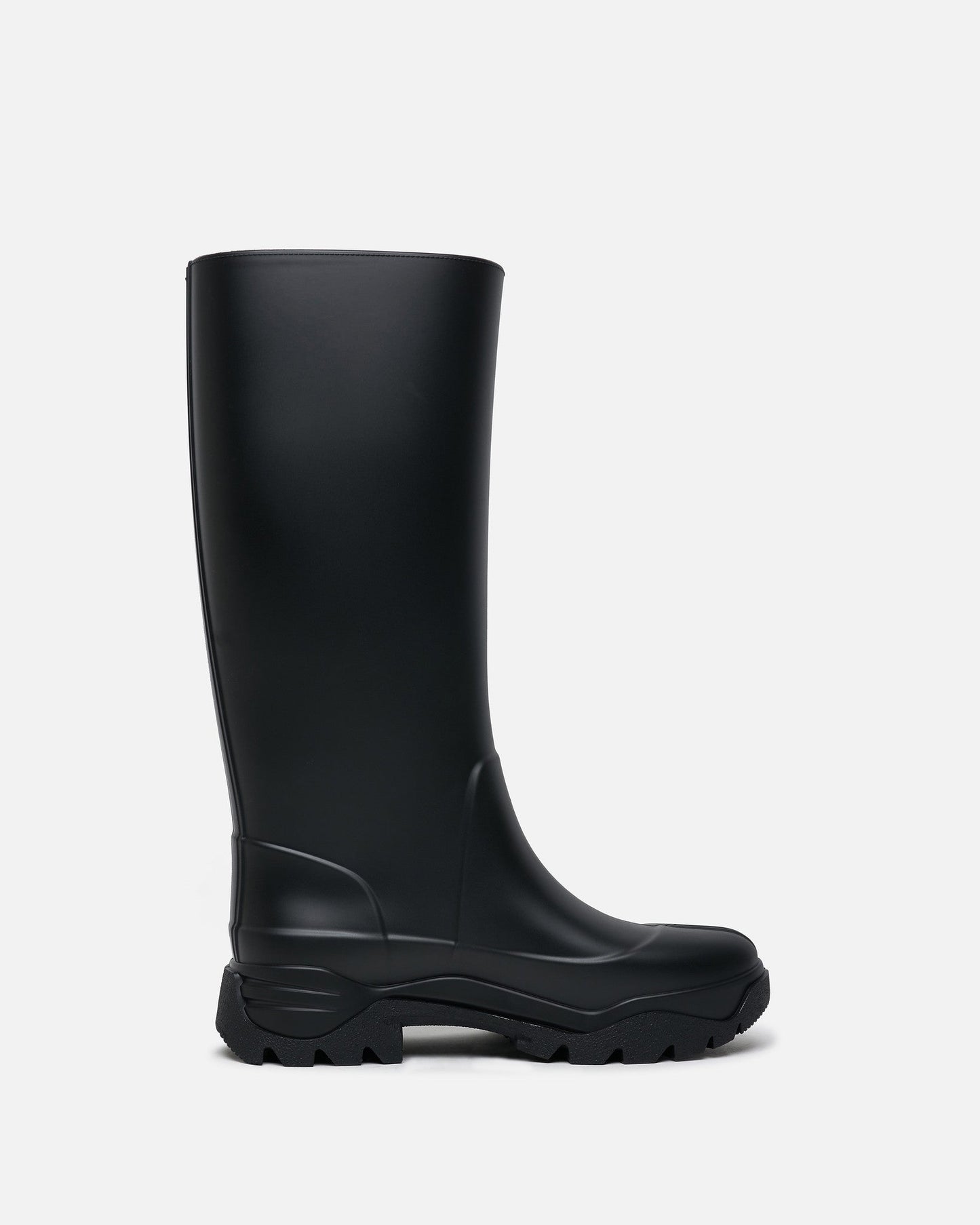 Maison Margiela Women Boots Tabi Rain Boot in Black Raven